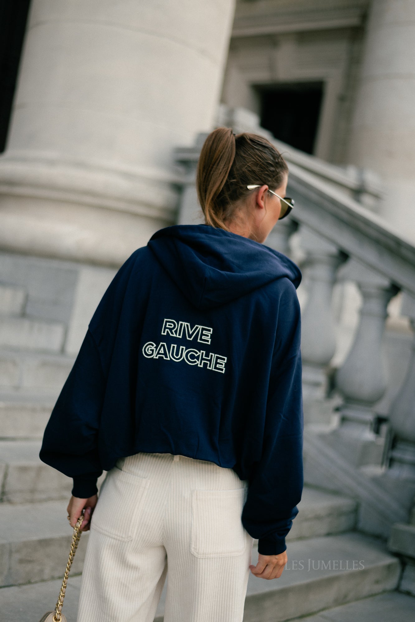 Rive Gauche sweatshirt navy