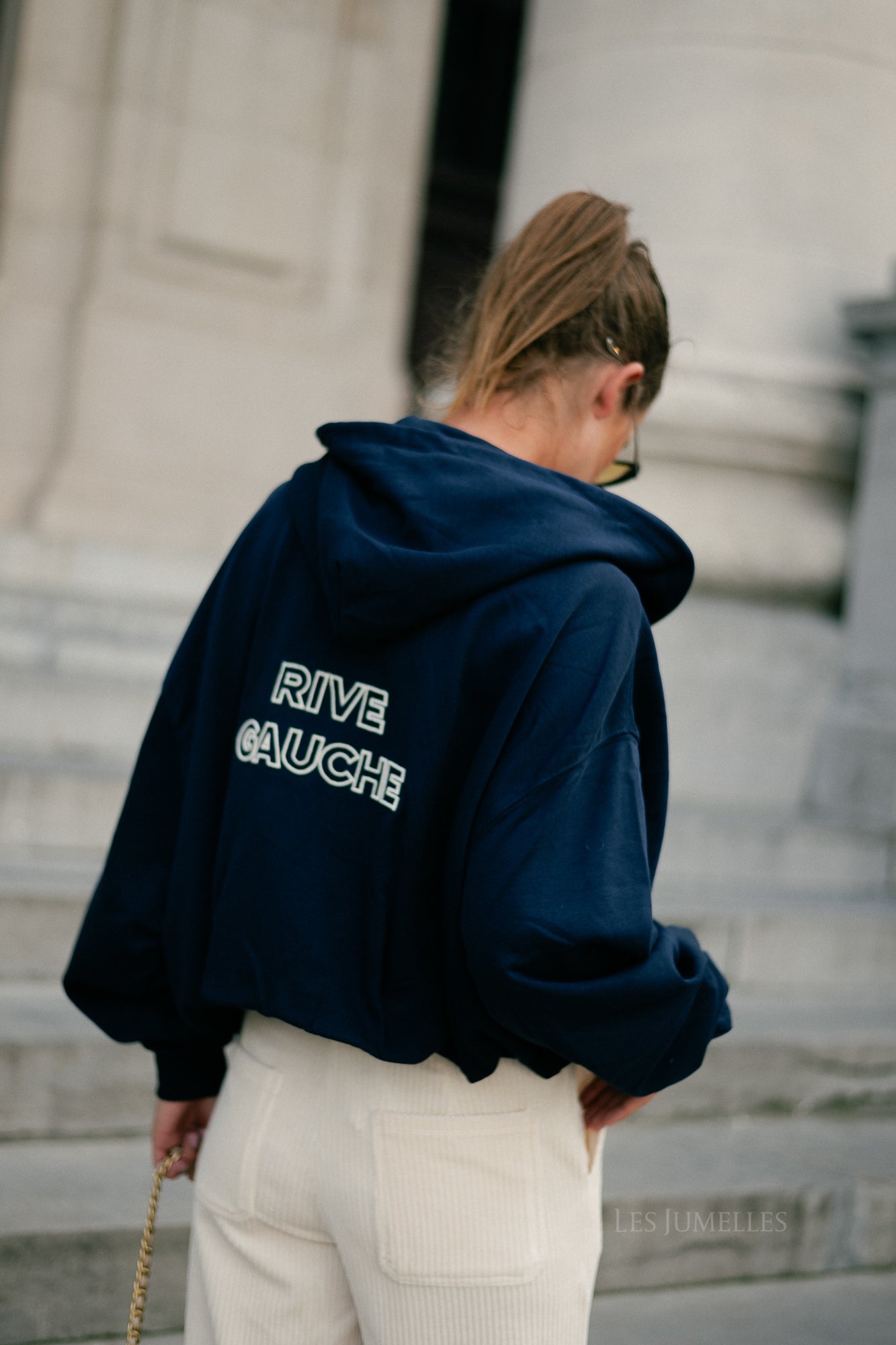 Rive Gauche sweatshirt navy