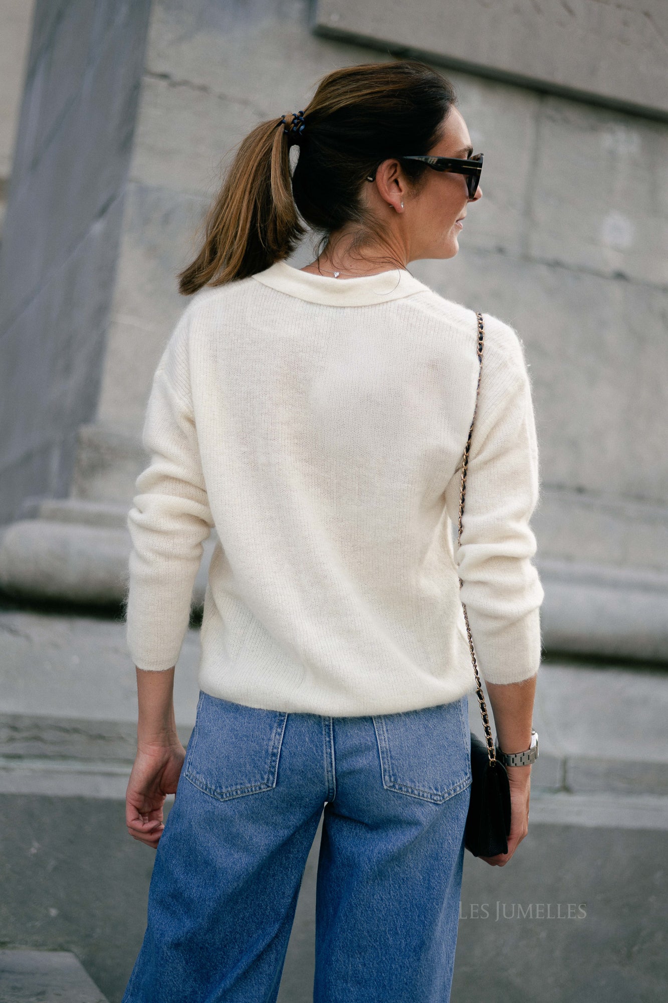 Maité alpaca jumper ecru