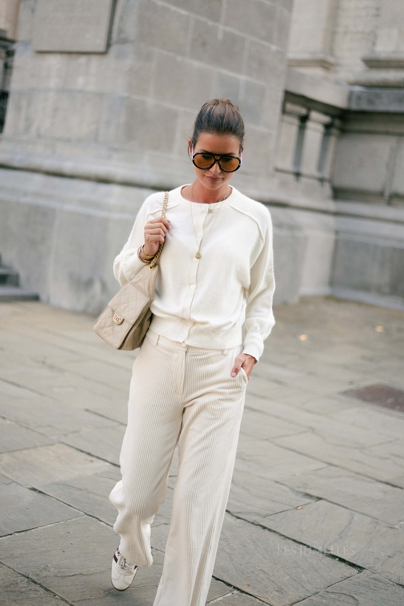 Giulia cardigan ecru