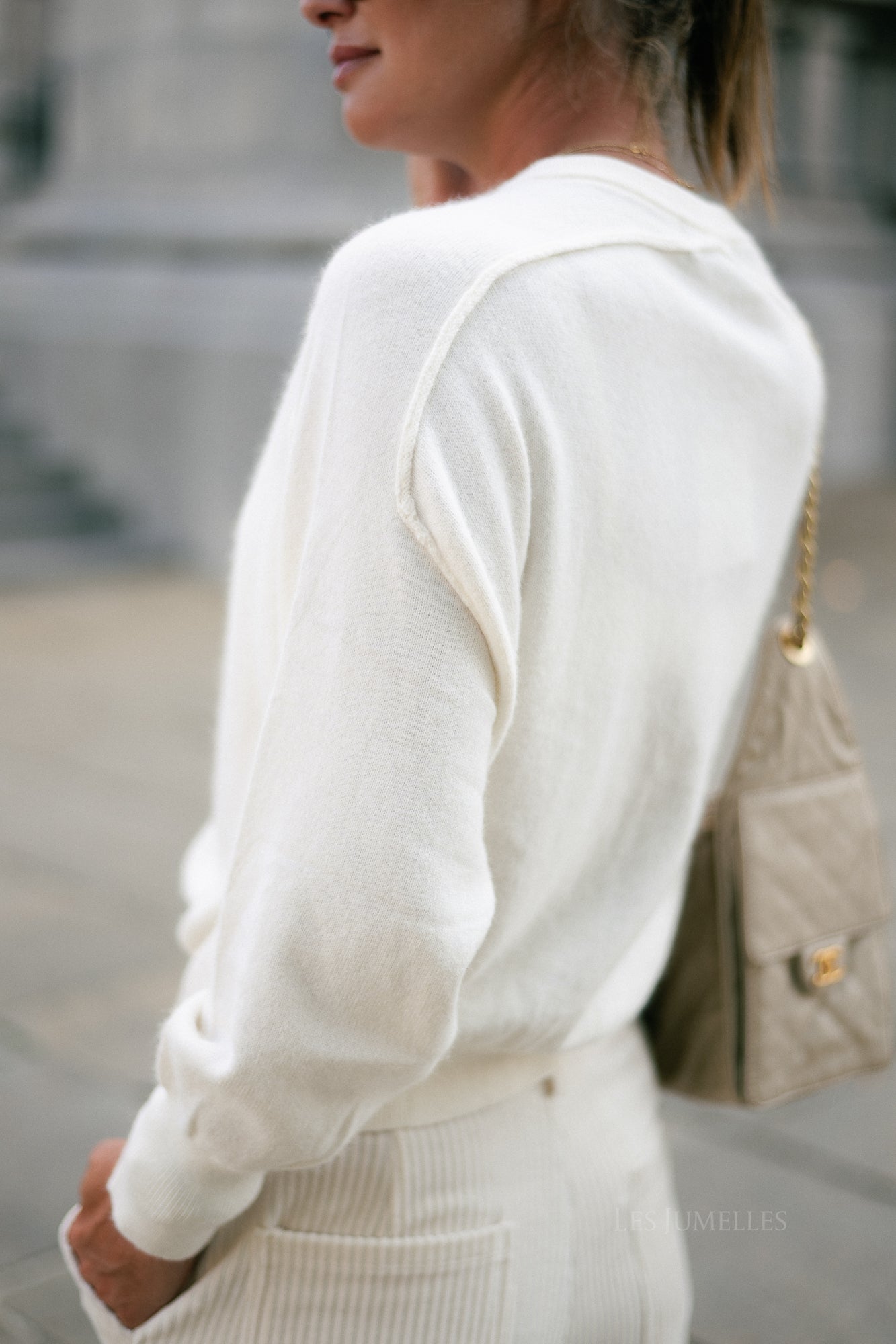 Giulia cardigan ecru