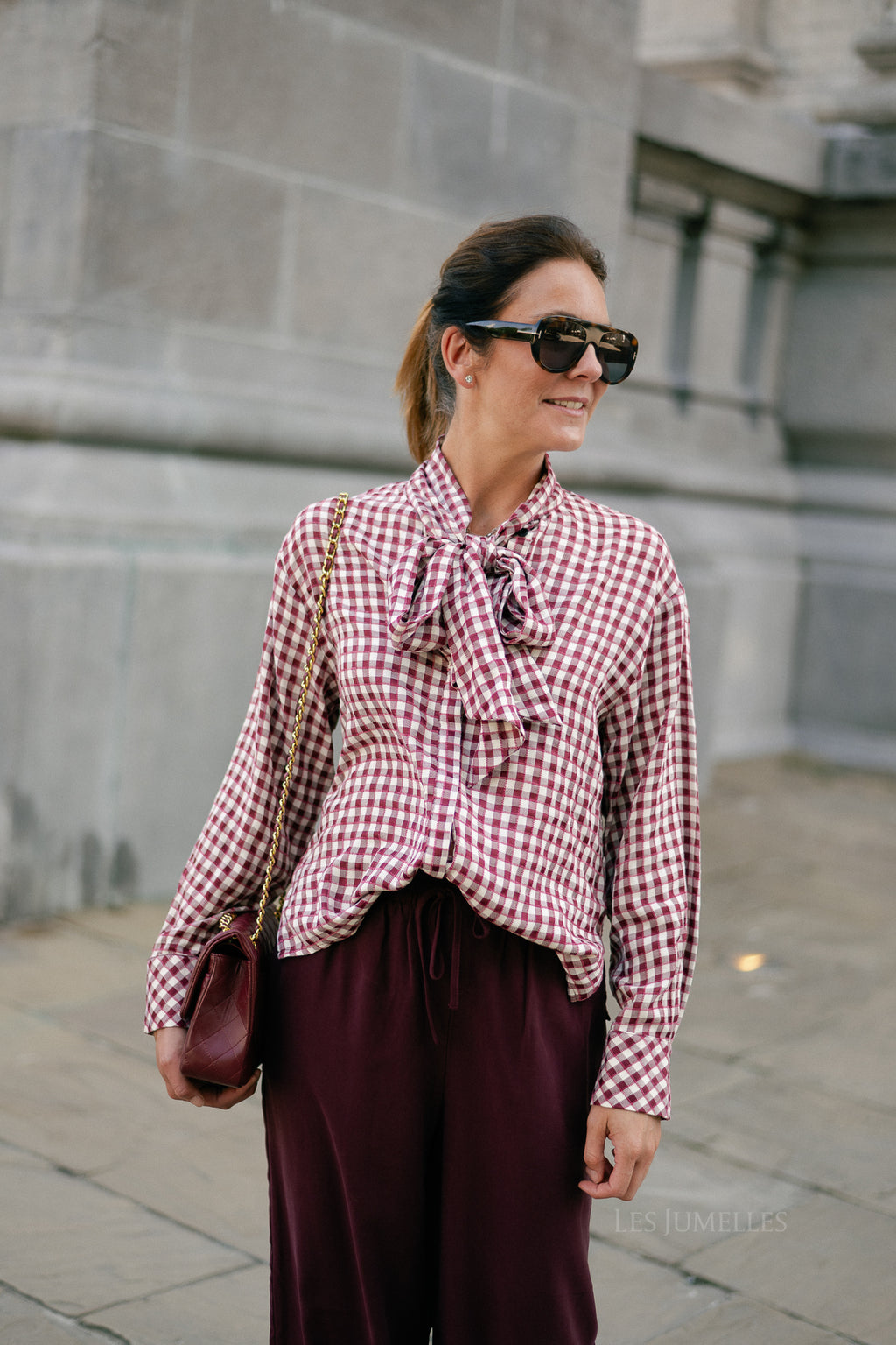 YASCarlso LS shirt port royale/carlso