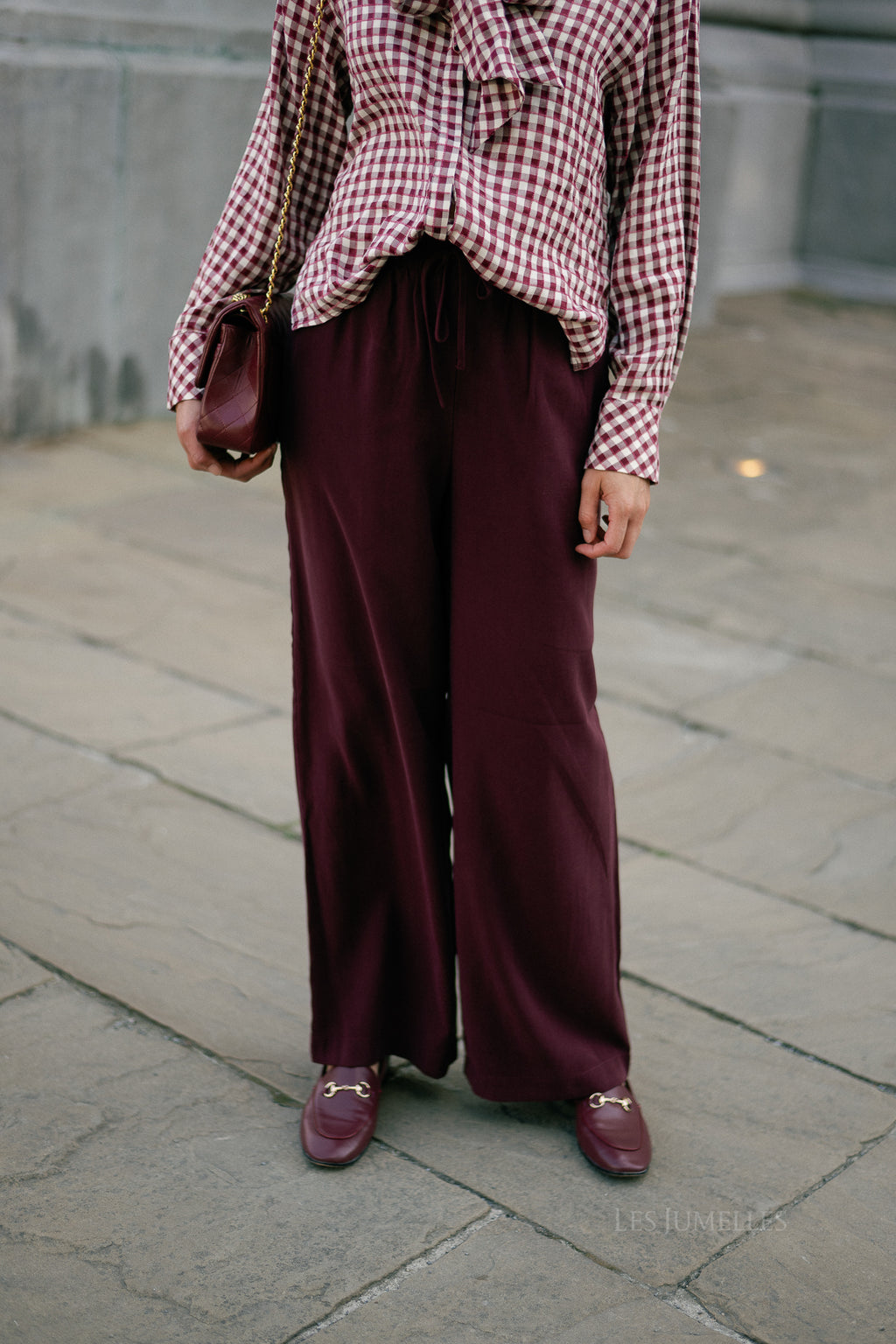 YASNara HW pant port royale – Les Jumelles - Main Image