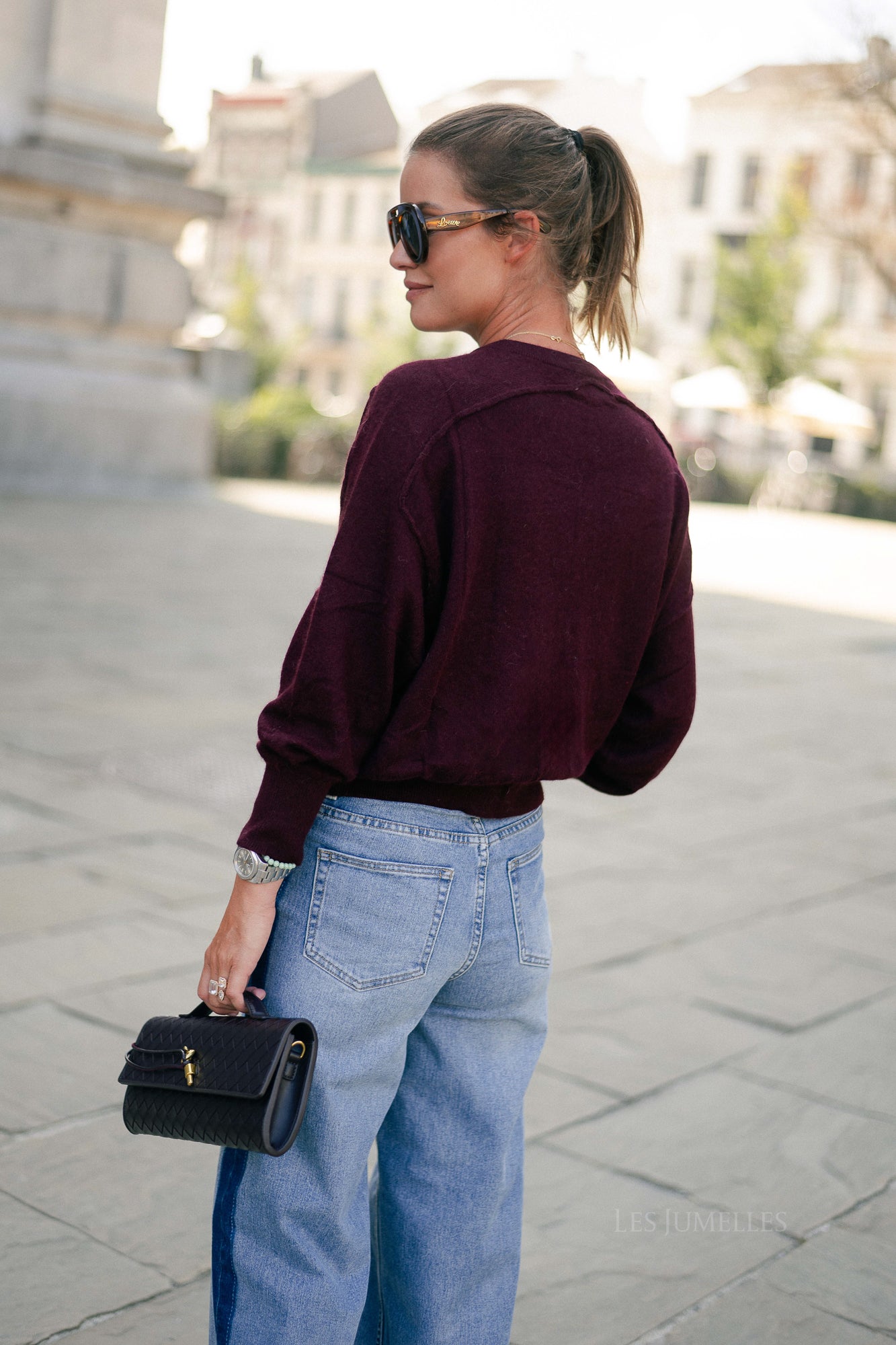 Giulia cardigan burgundy