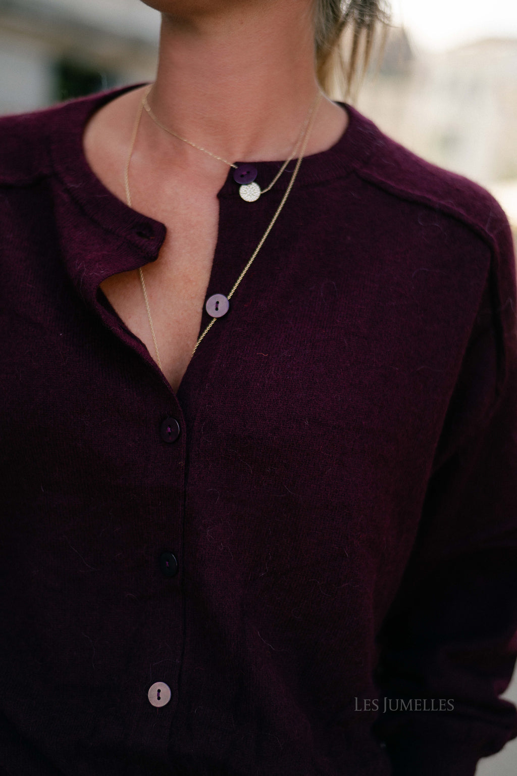 Giulia cardigan burgundy