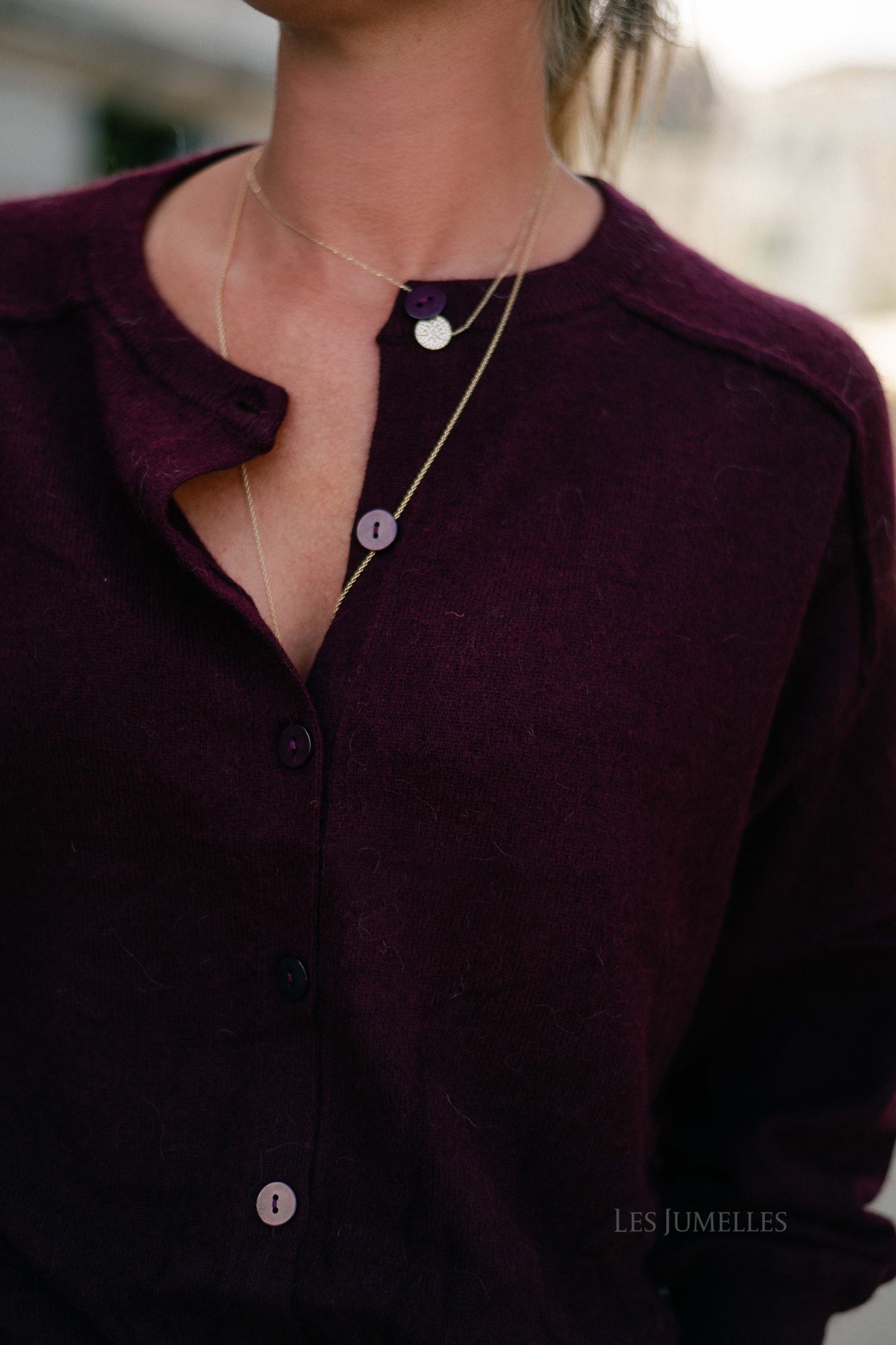 Giulia cardigan burgundy