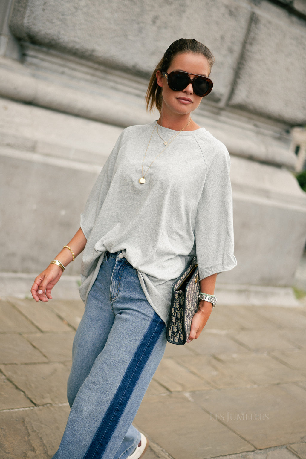 Jeanne T-shirt grey