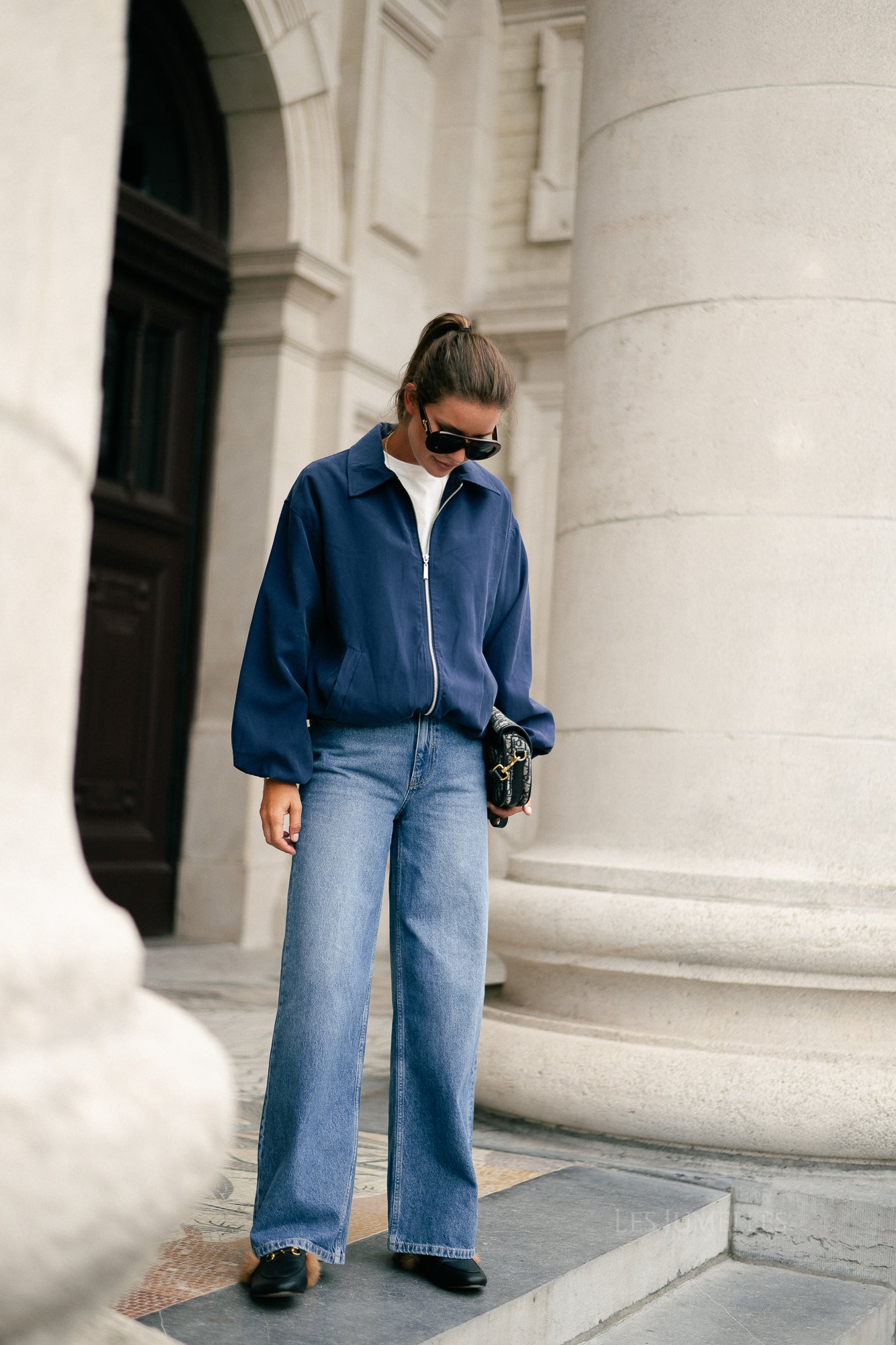 Evelyn jasje marineblauw