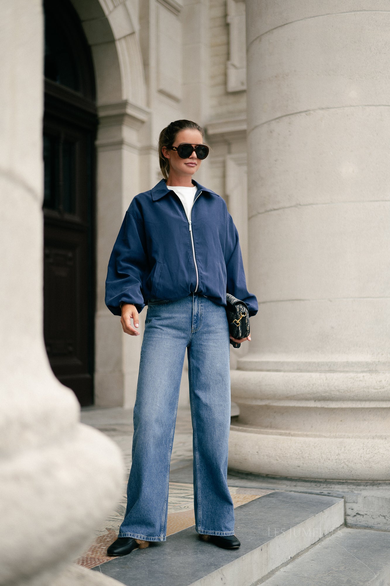 Evelyn jasje marineblauw