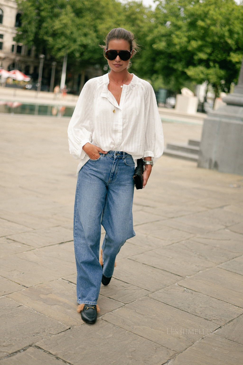 Poppy blouse white