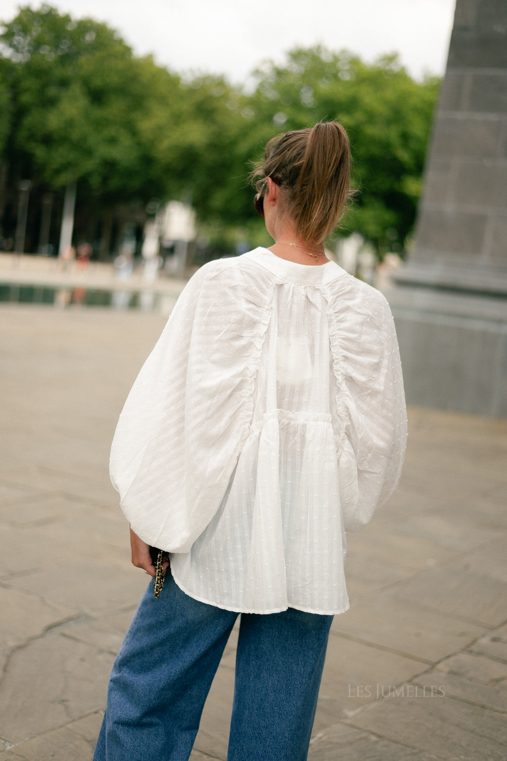 Poppy blouse white