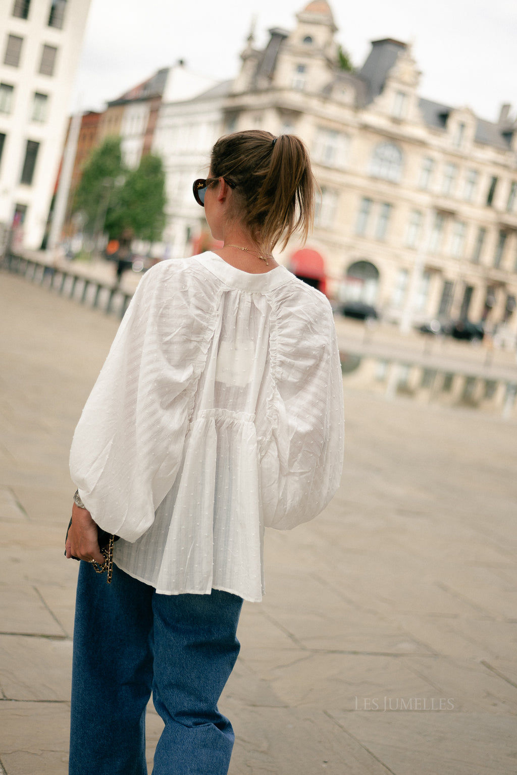 Poppy blouse white