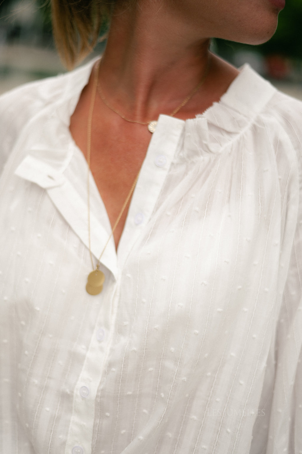 Poppy blouse white
