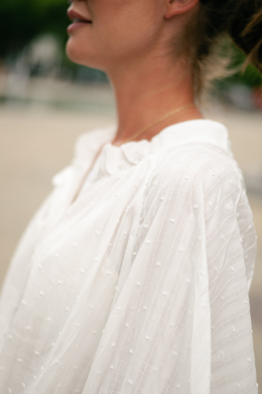 Poppy blouse white
