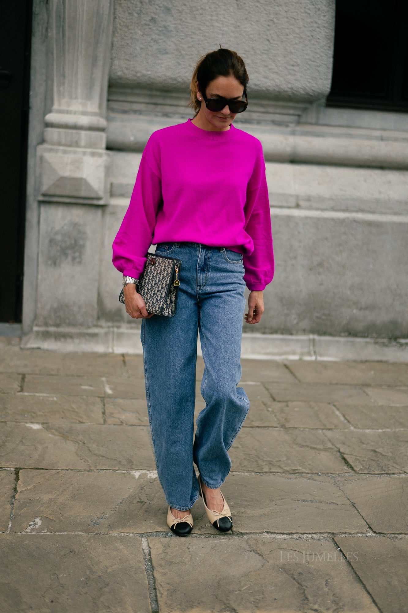 Loua jumper fuchsia
