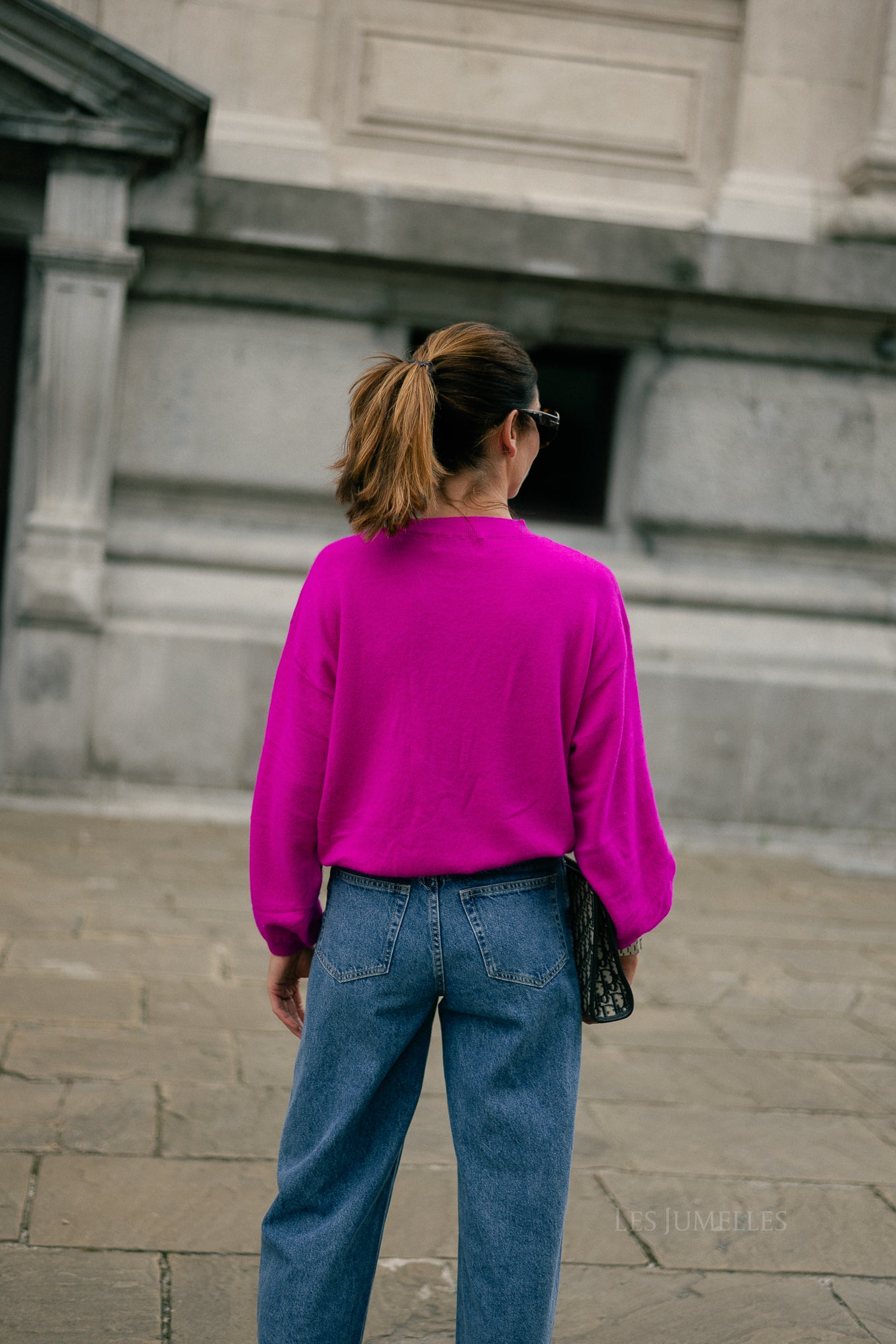 Loua jumper fuchsia