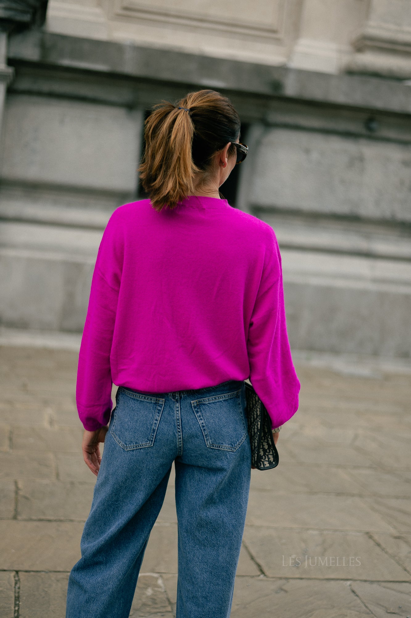 Loua jumper fuchsia