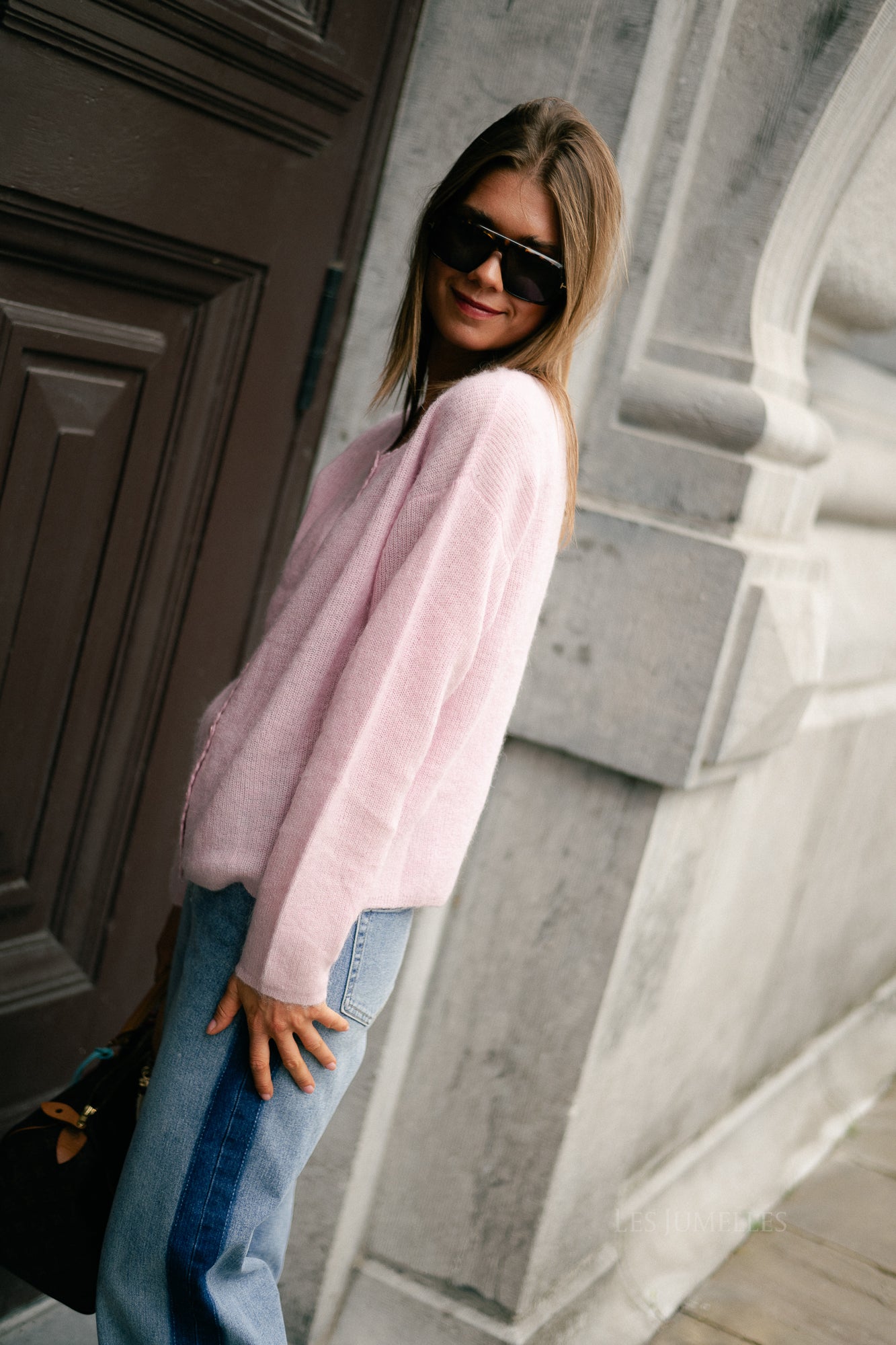 Juline cardigan candy rose