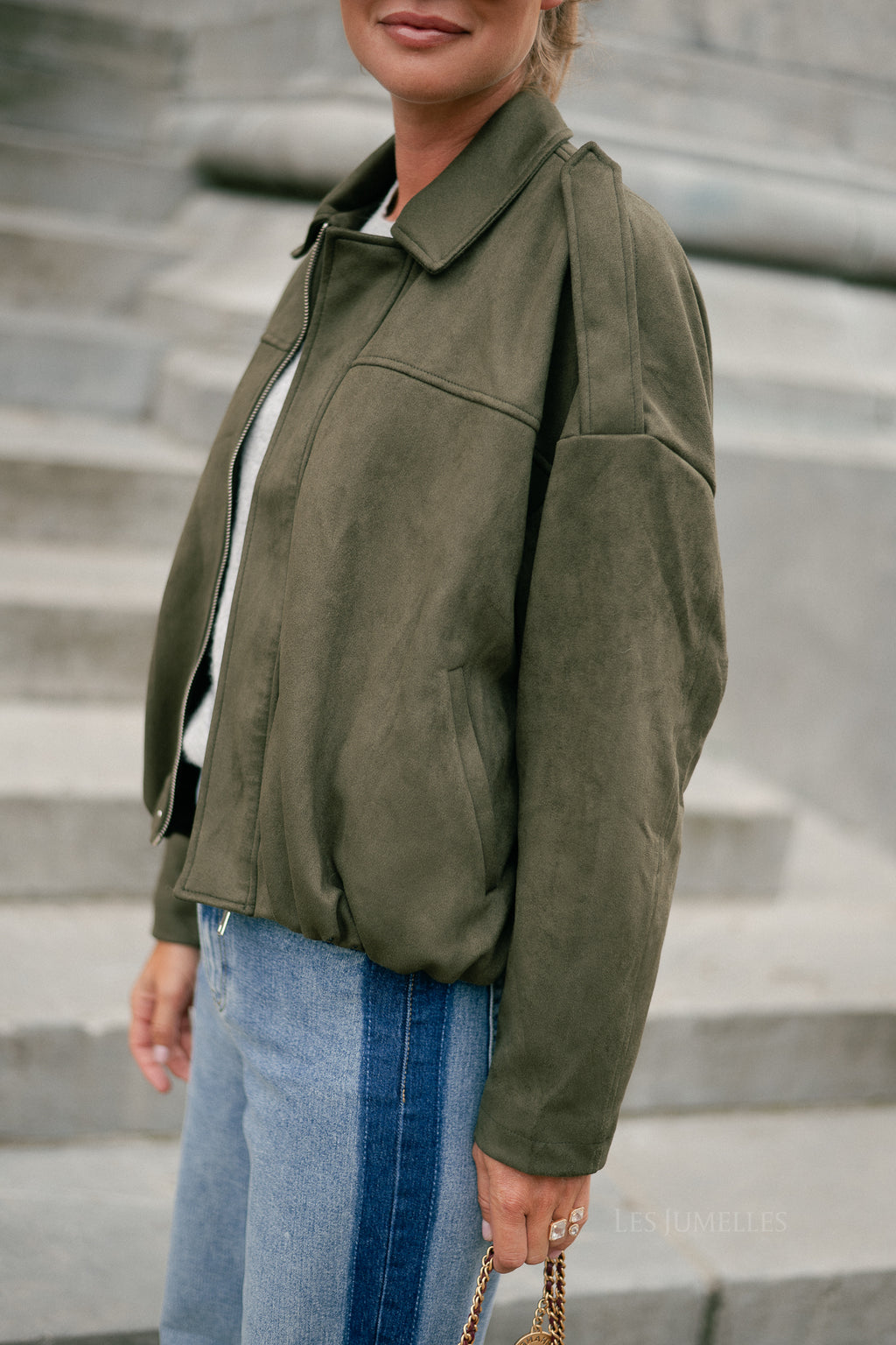 Cara jacket khaki