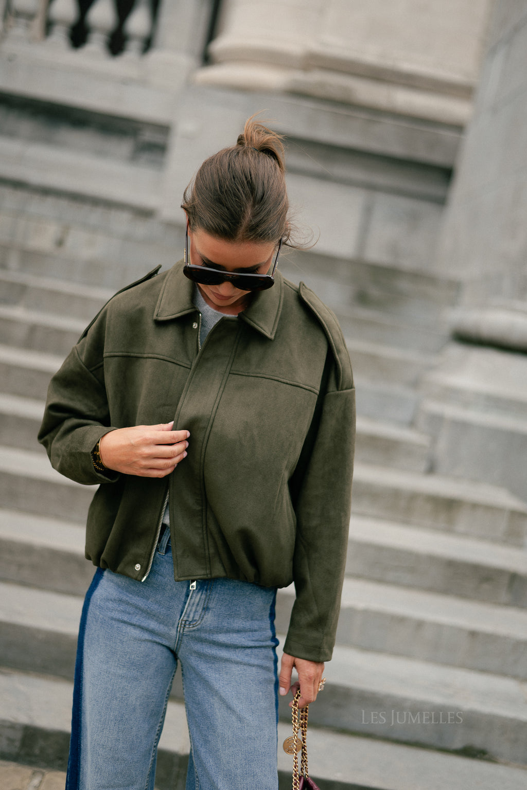 Cara jacket khaki