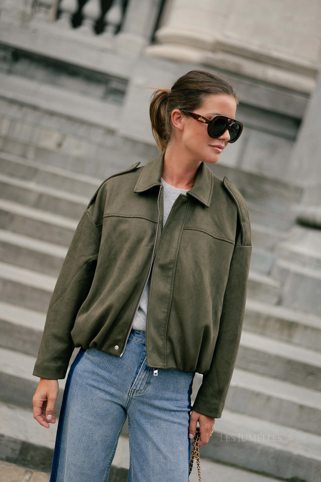 Cara jacket khaki