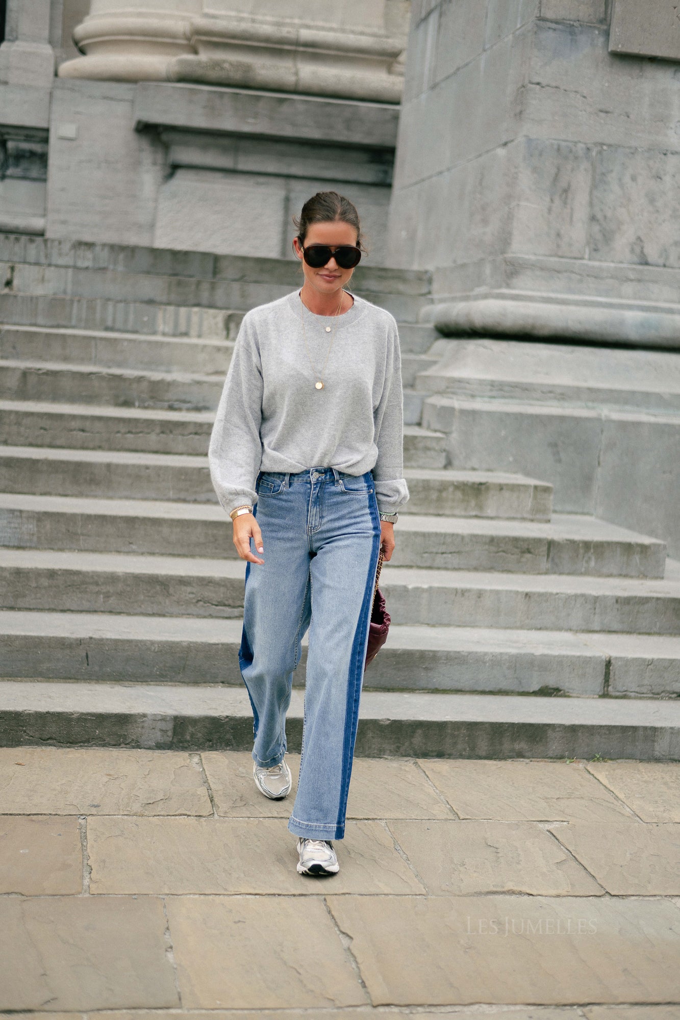 Pull Loua gris clair