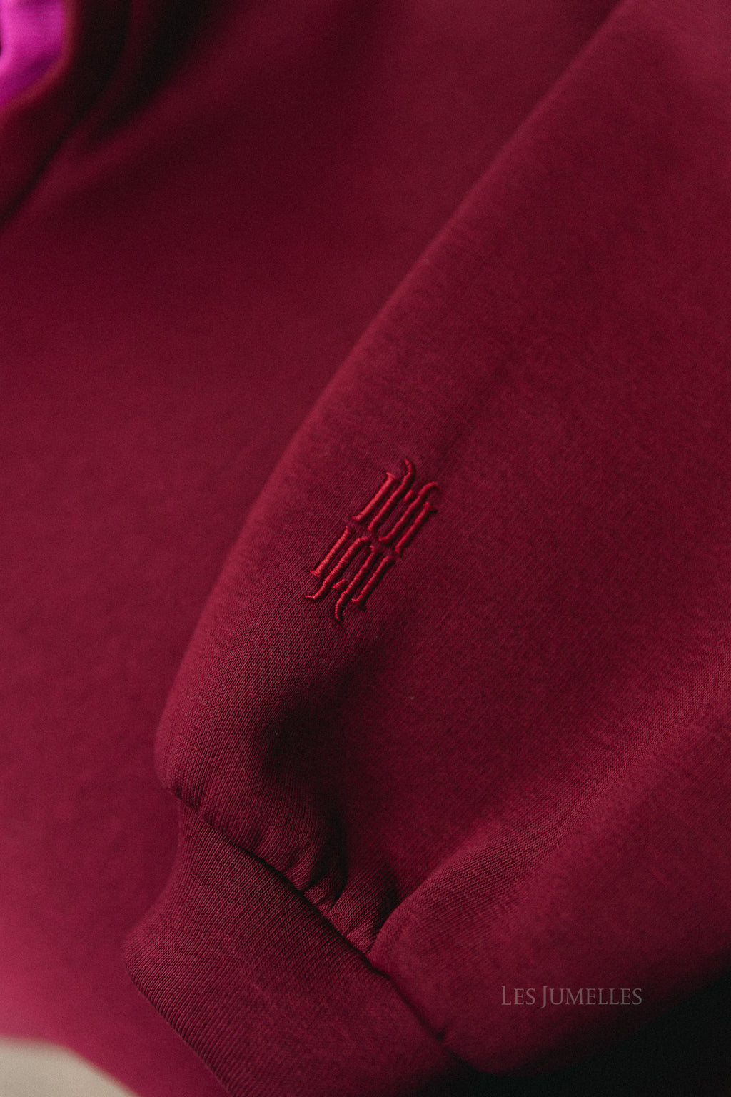 Anna sweater cherry/orchid