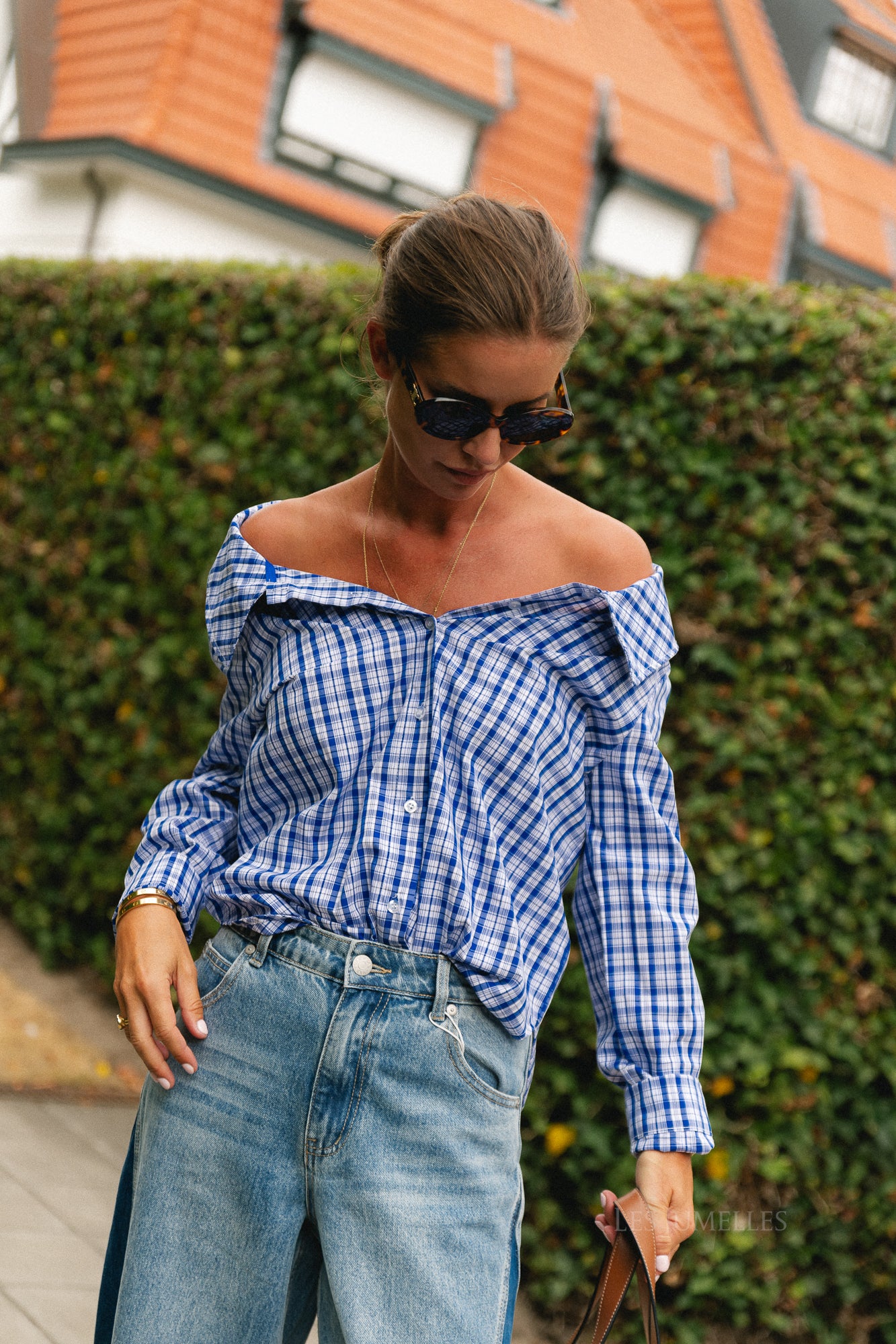 Sydney checked shirt blue