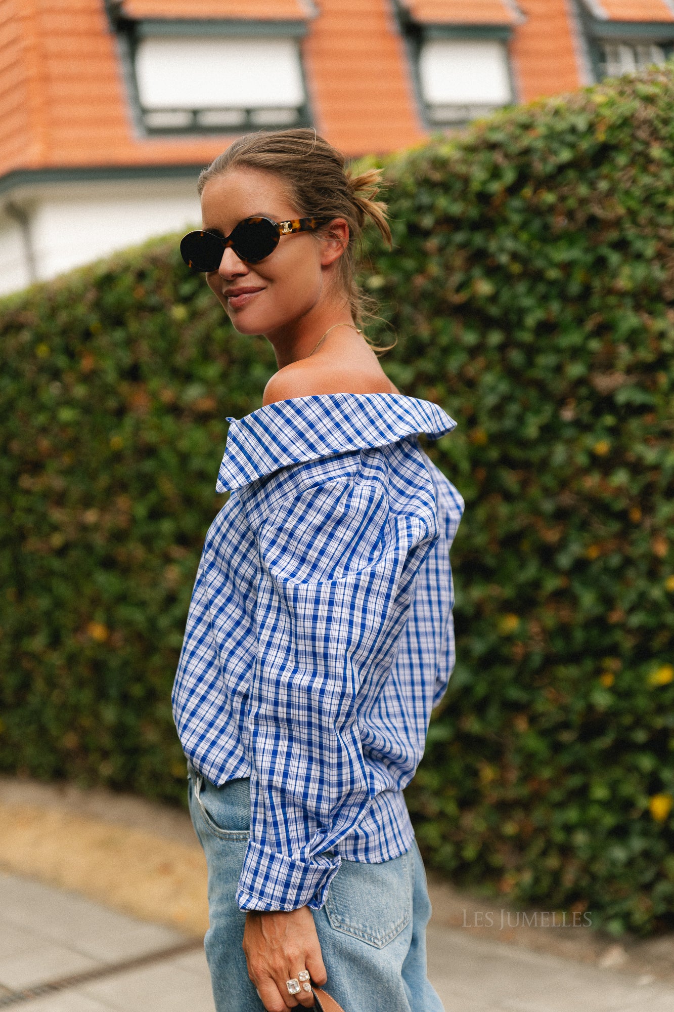 Sydney checked shirt blue