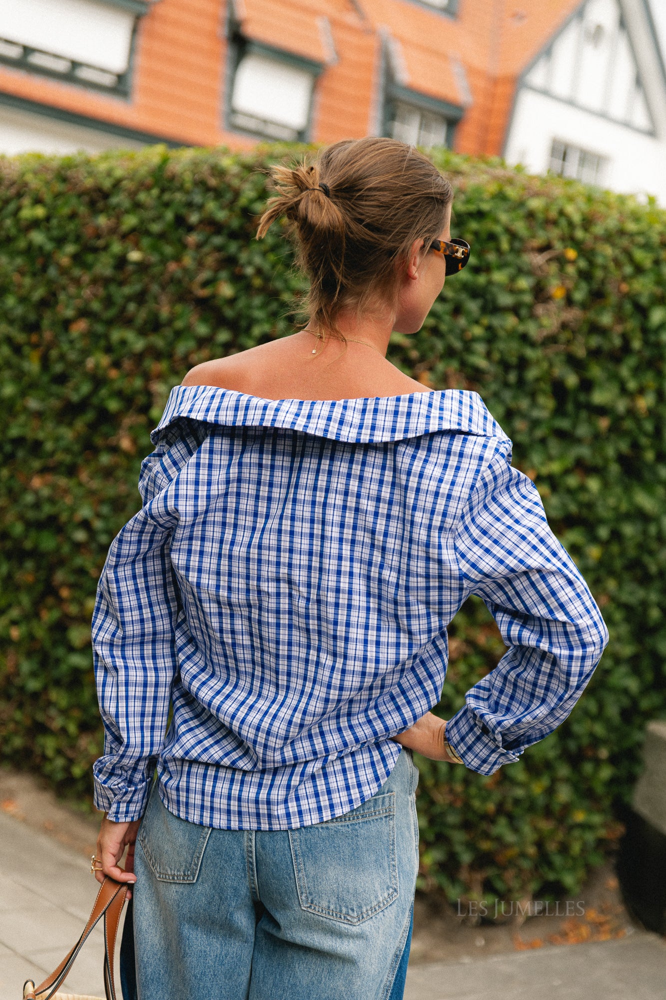 Sydney checked shirt blue
