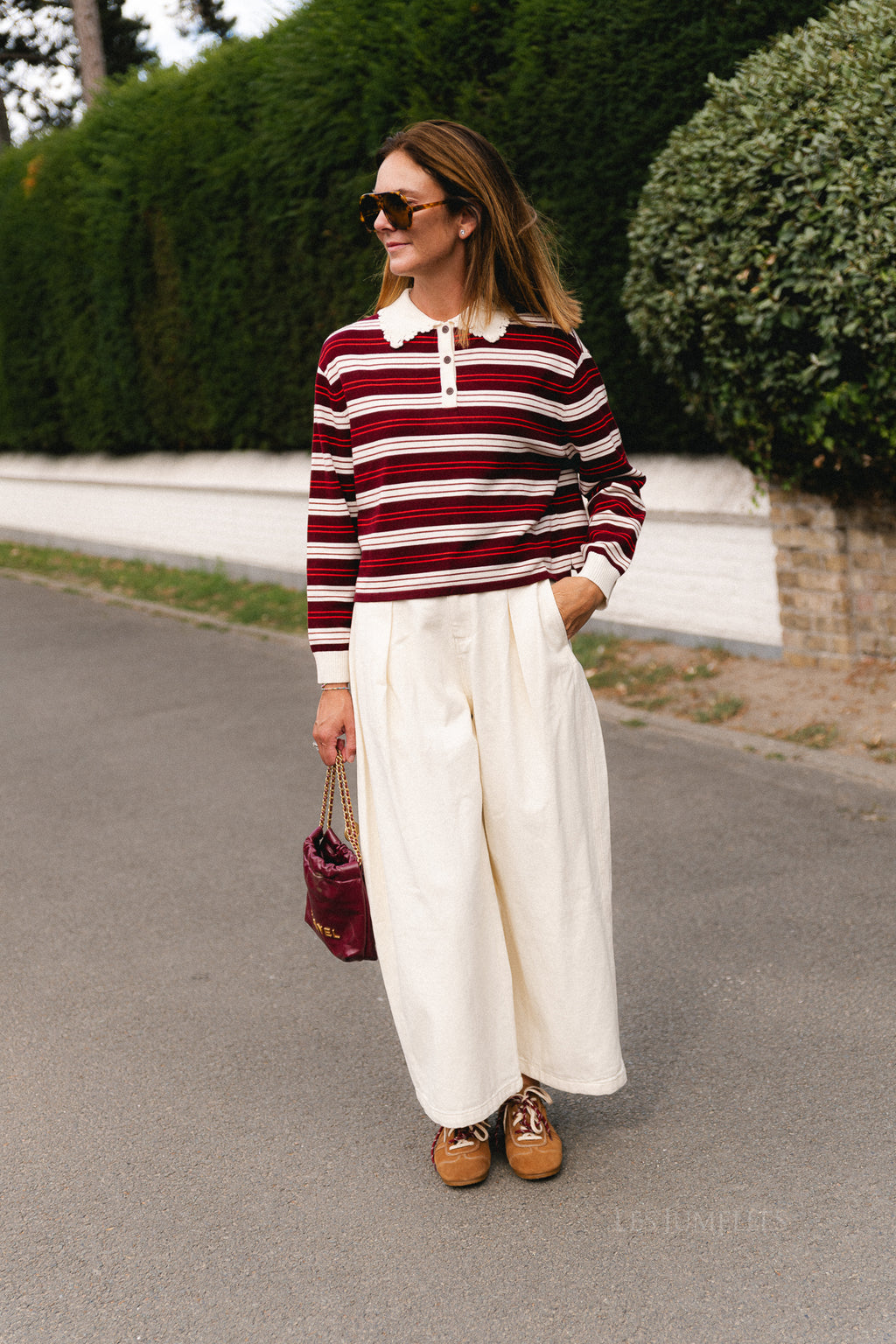 Prego sweatshirt burgundy