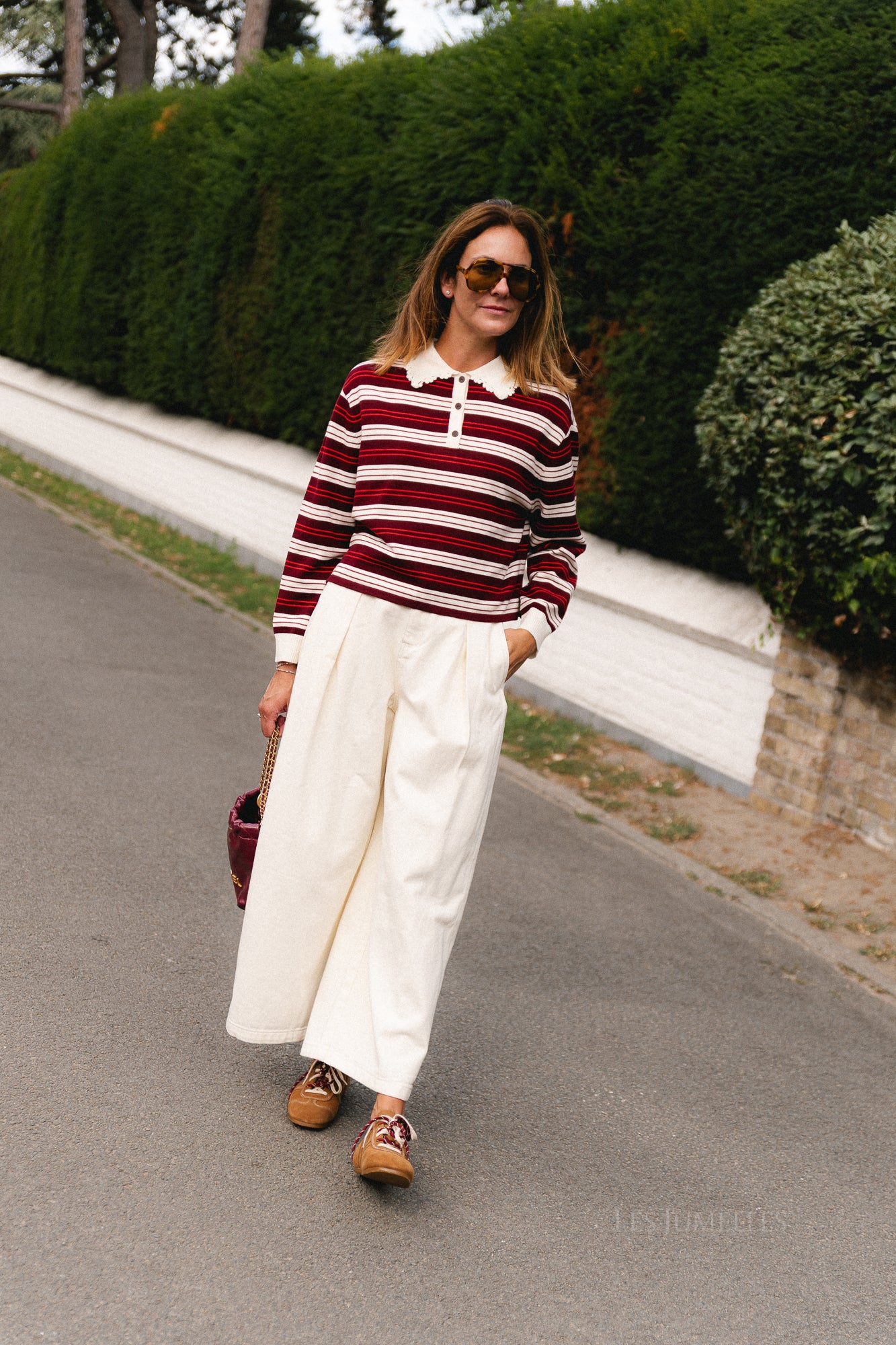 Prego sweatshirt burgundy