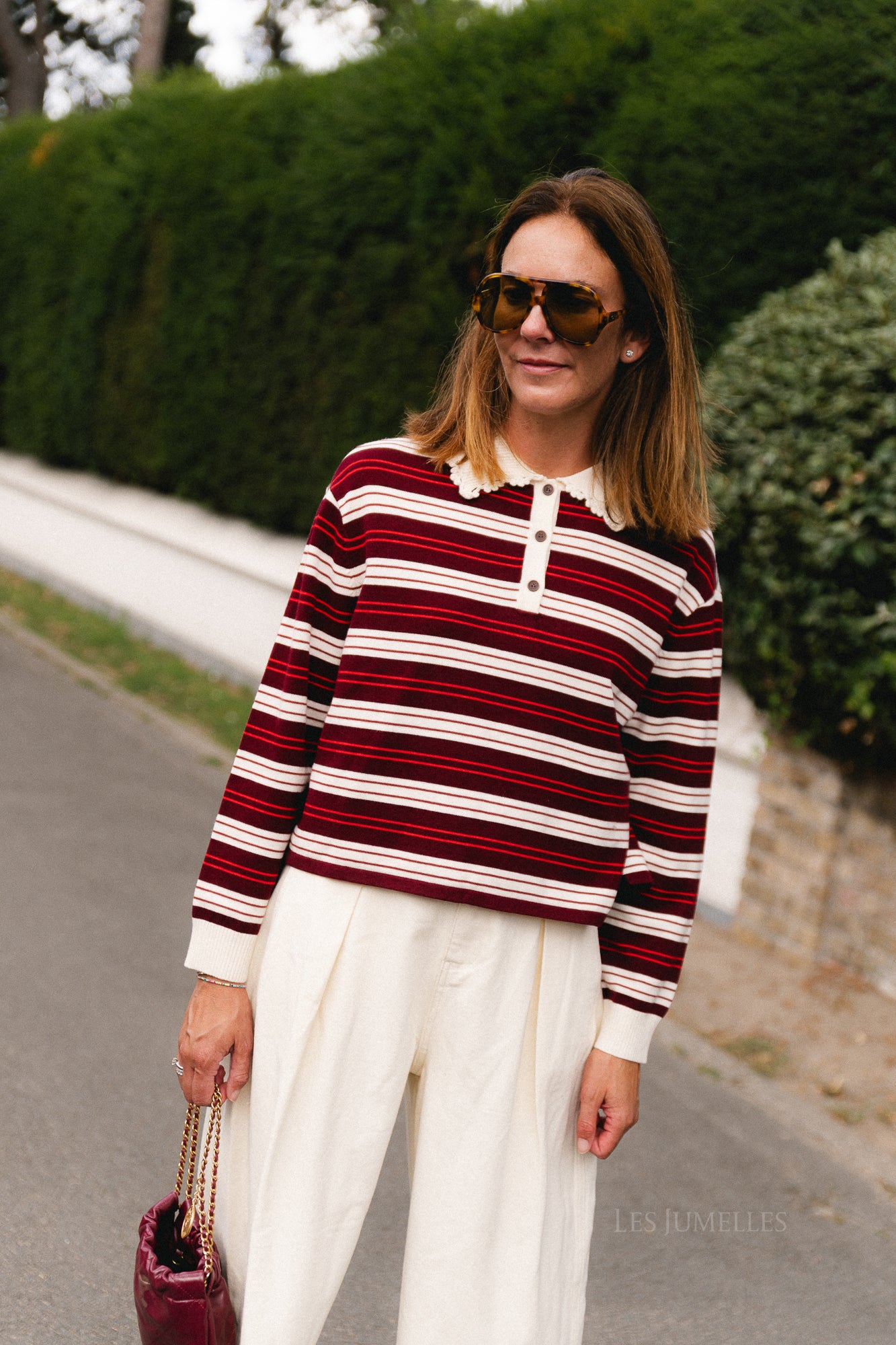 Prego sweatshirt burgundy
