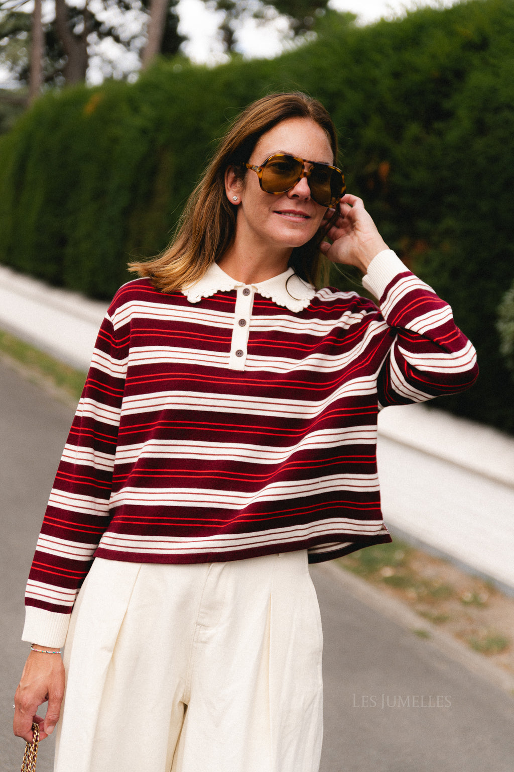 Prego sweatshirt burgundy