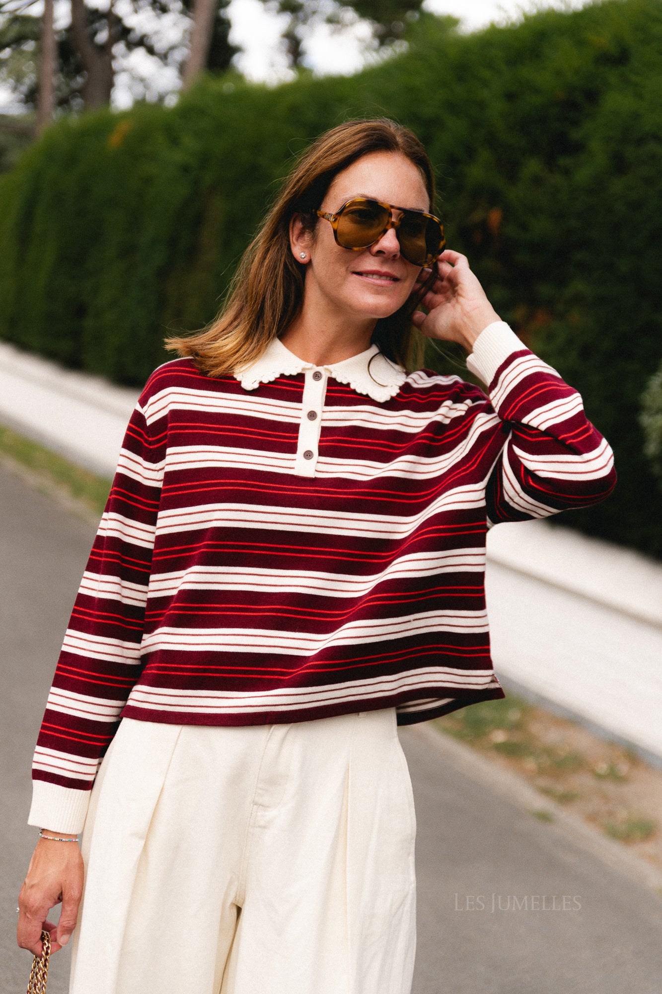 Prego sweatshirt burgundy