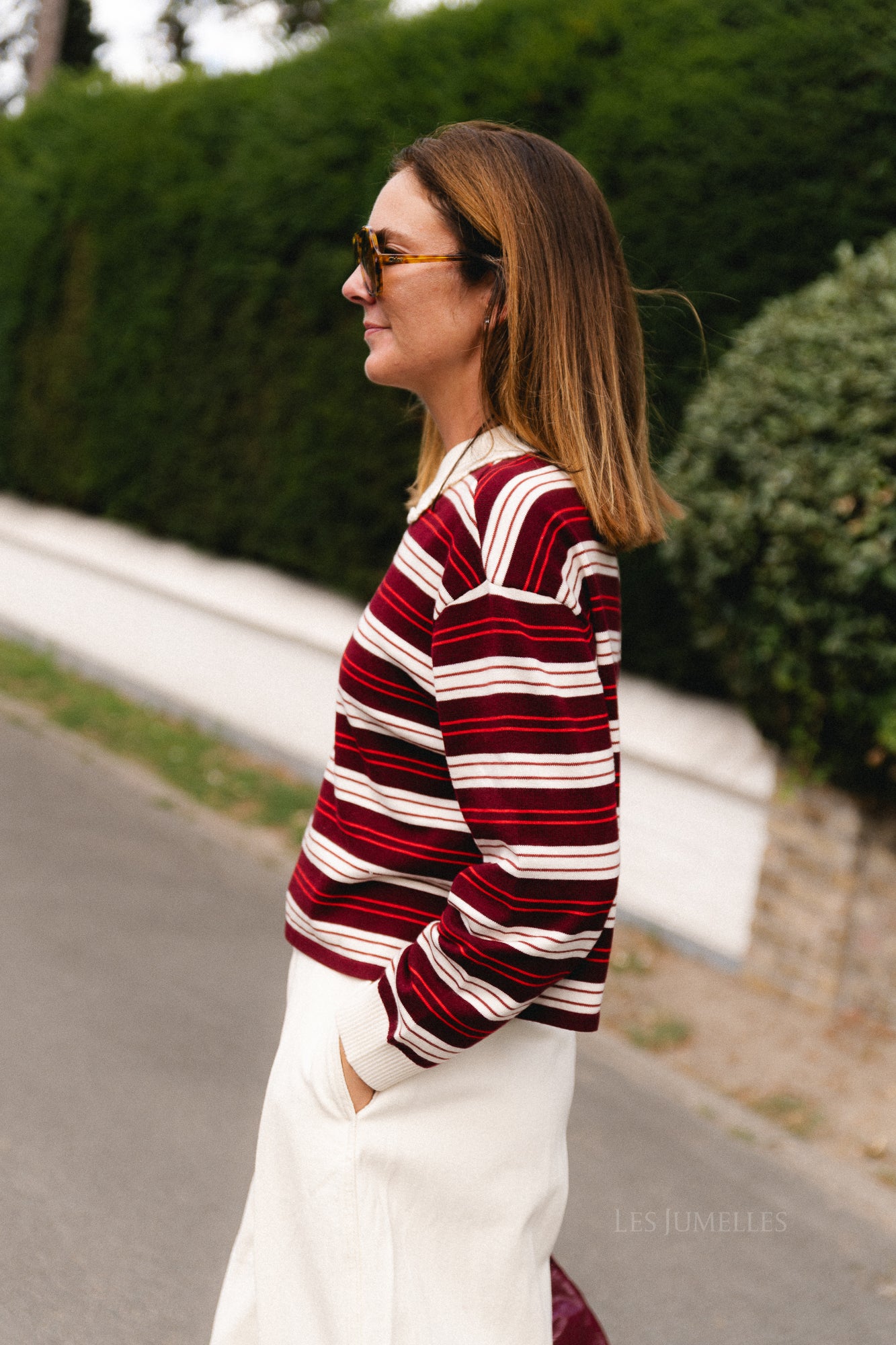 Prego sweatshirt burgundy