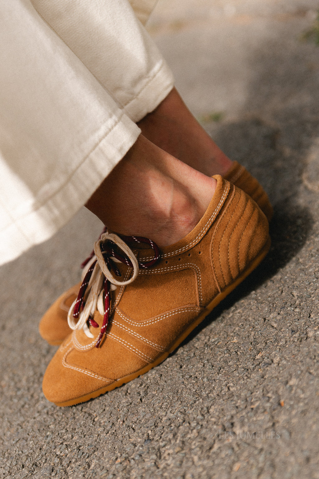 Hesta sneakers camel