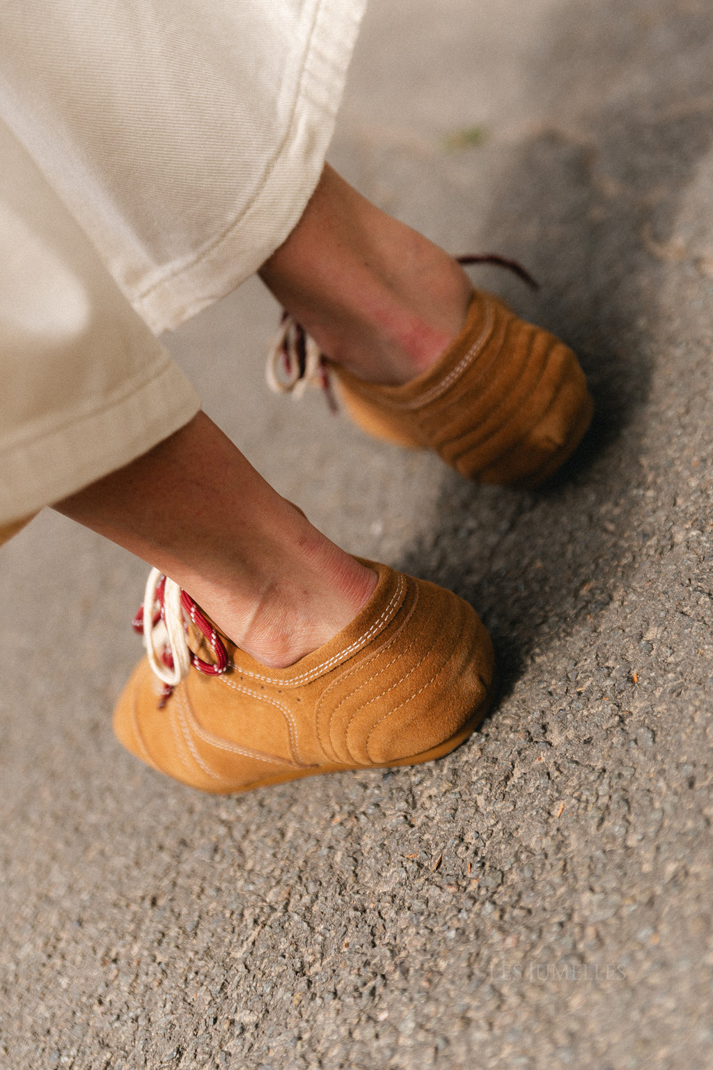Hesta sneakers camel