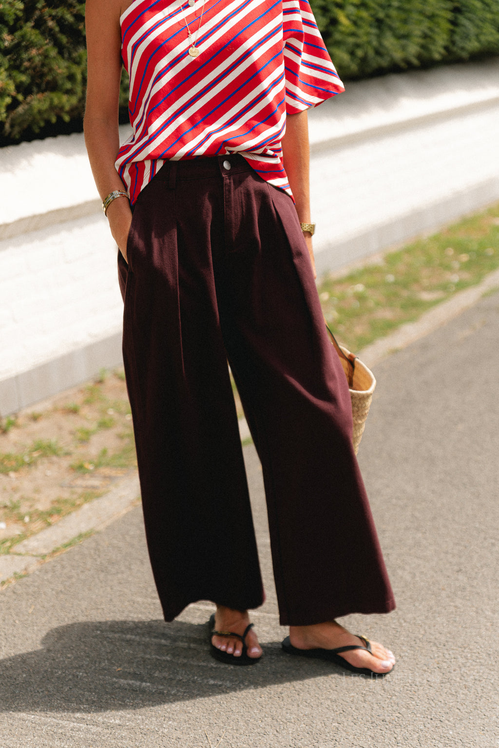 Rim jeans prune