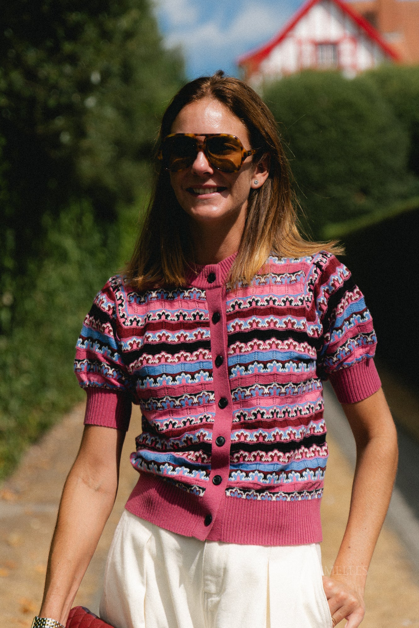 Gemoni cardigan rose
