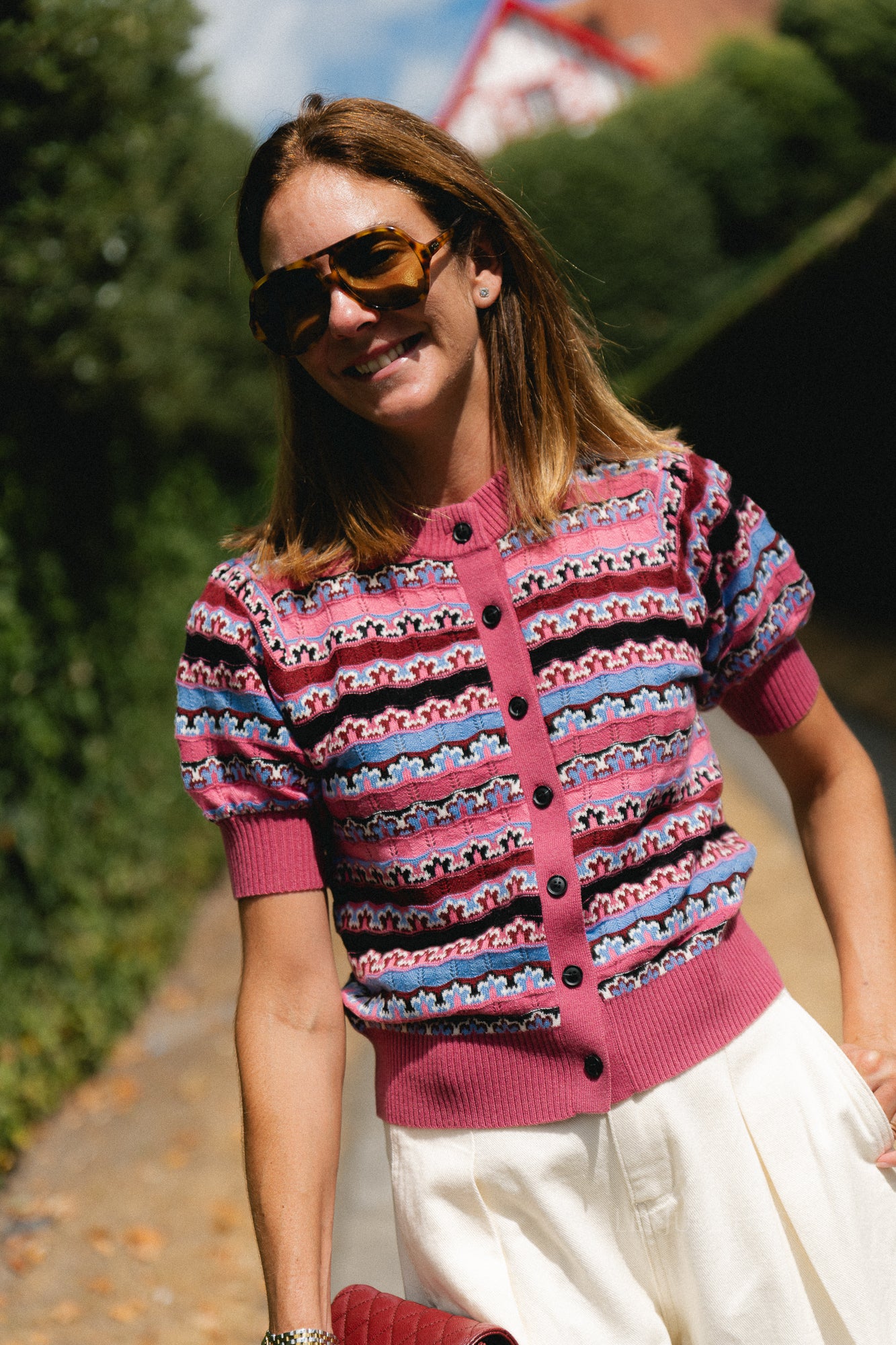 Gemoni cardigan rose