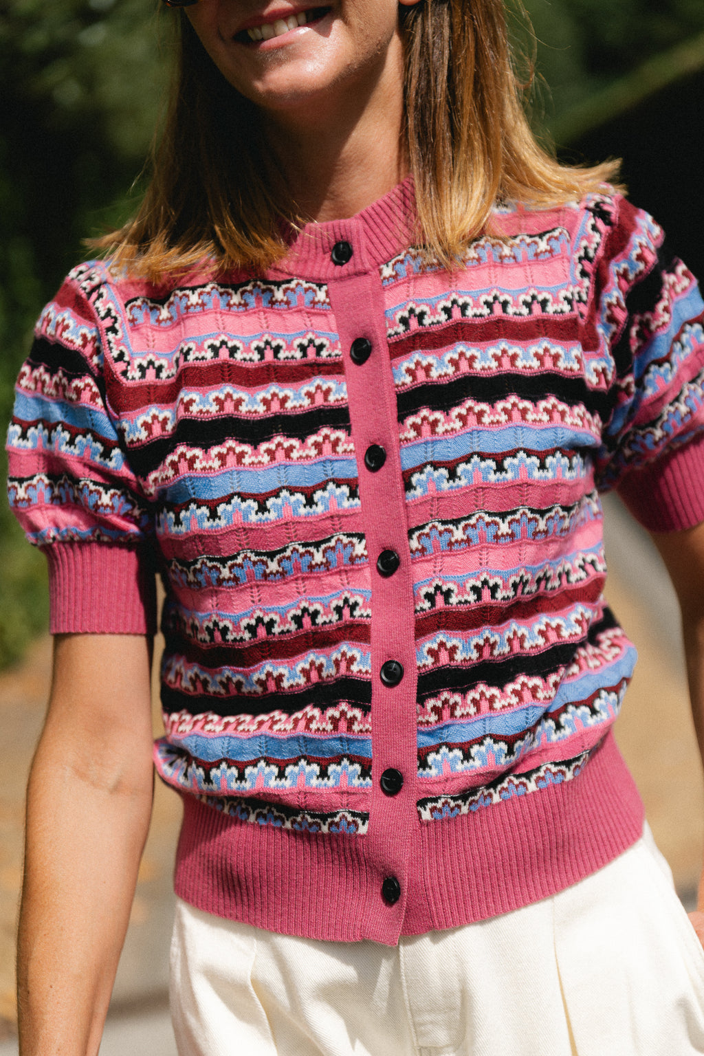 Gemoni cardigan rose