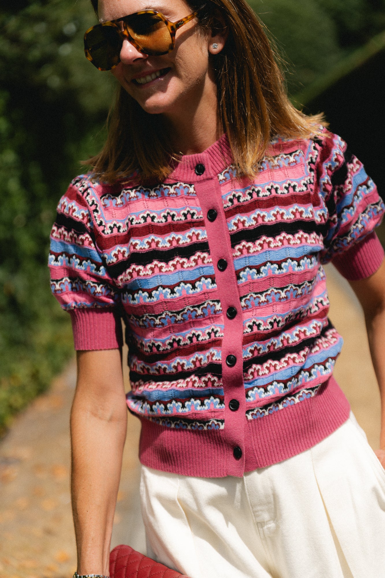 Gemoni cardigan rose
