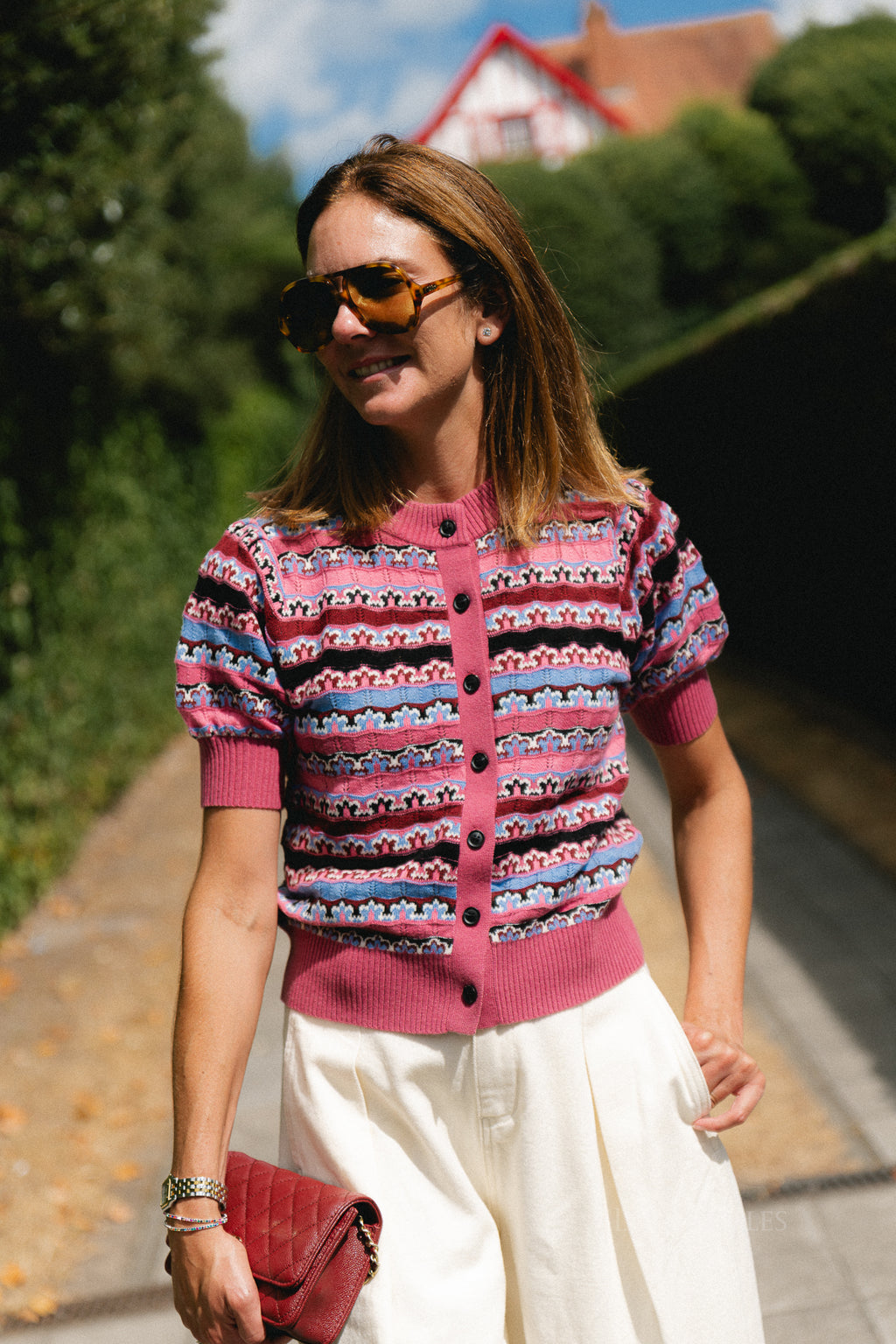 Gemoni cardigan rose