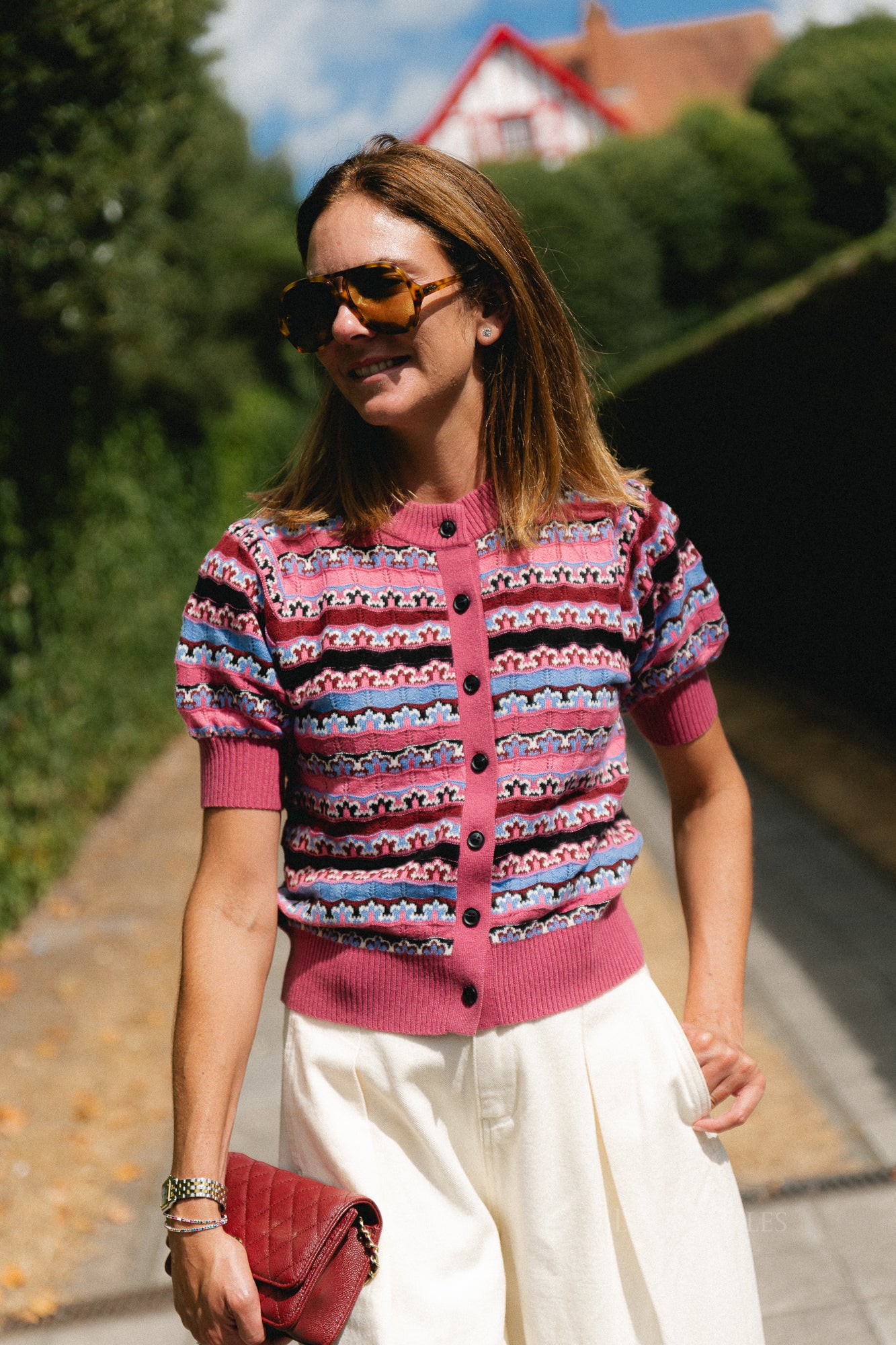 Gemoni cardigan rose