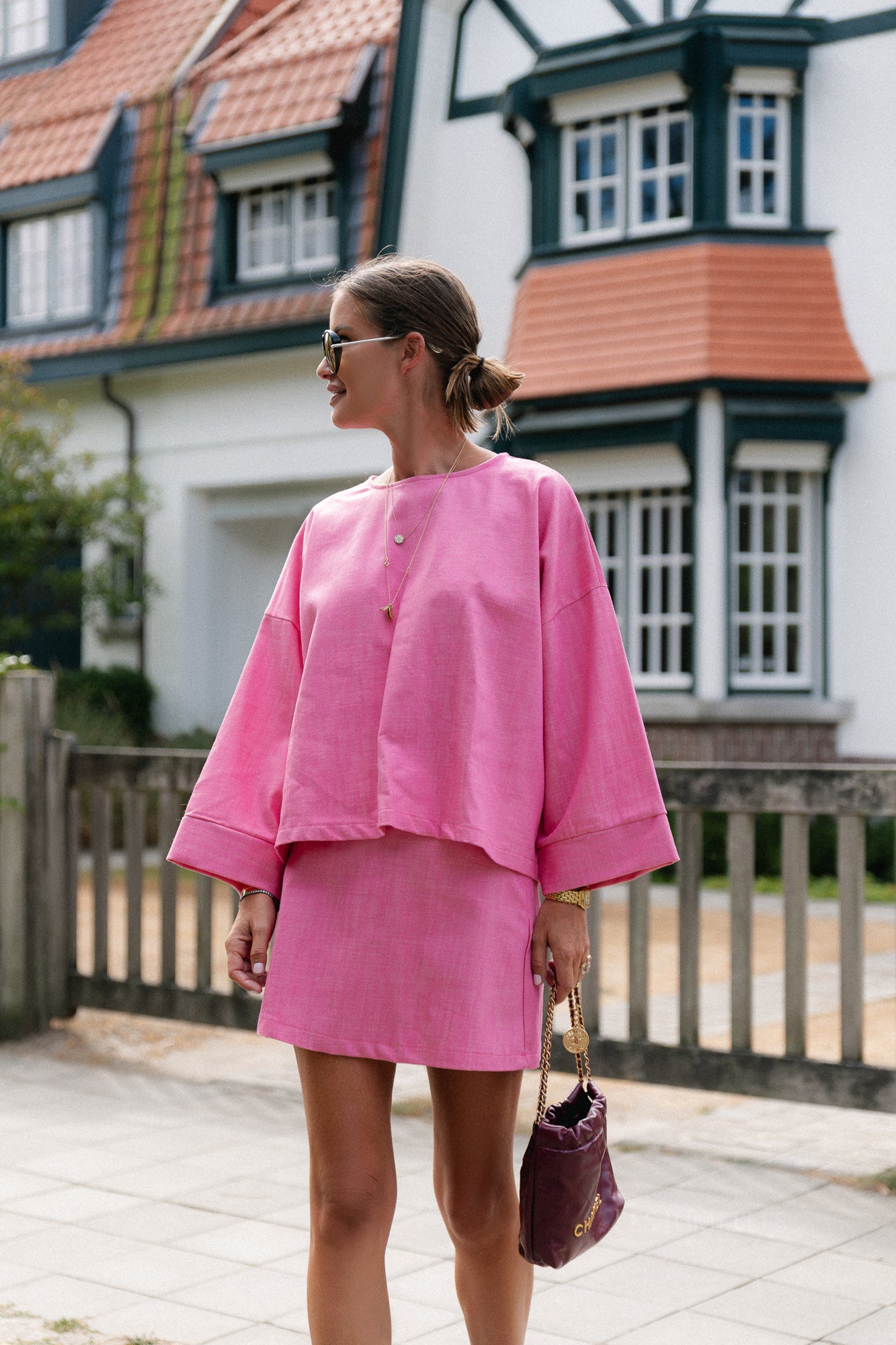 Yara blouse pink