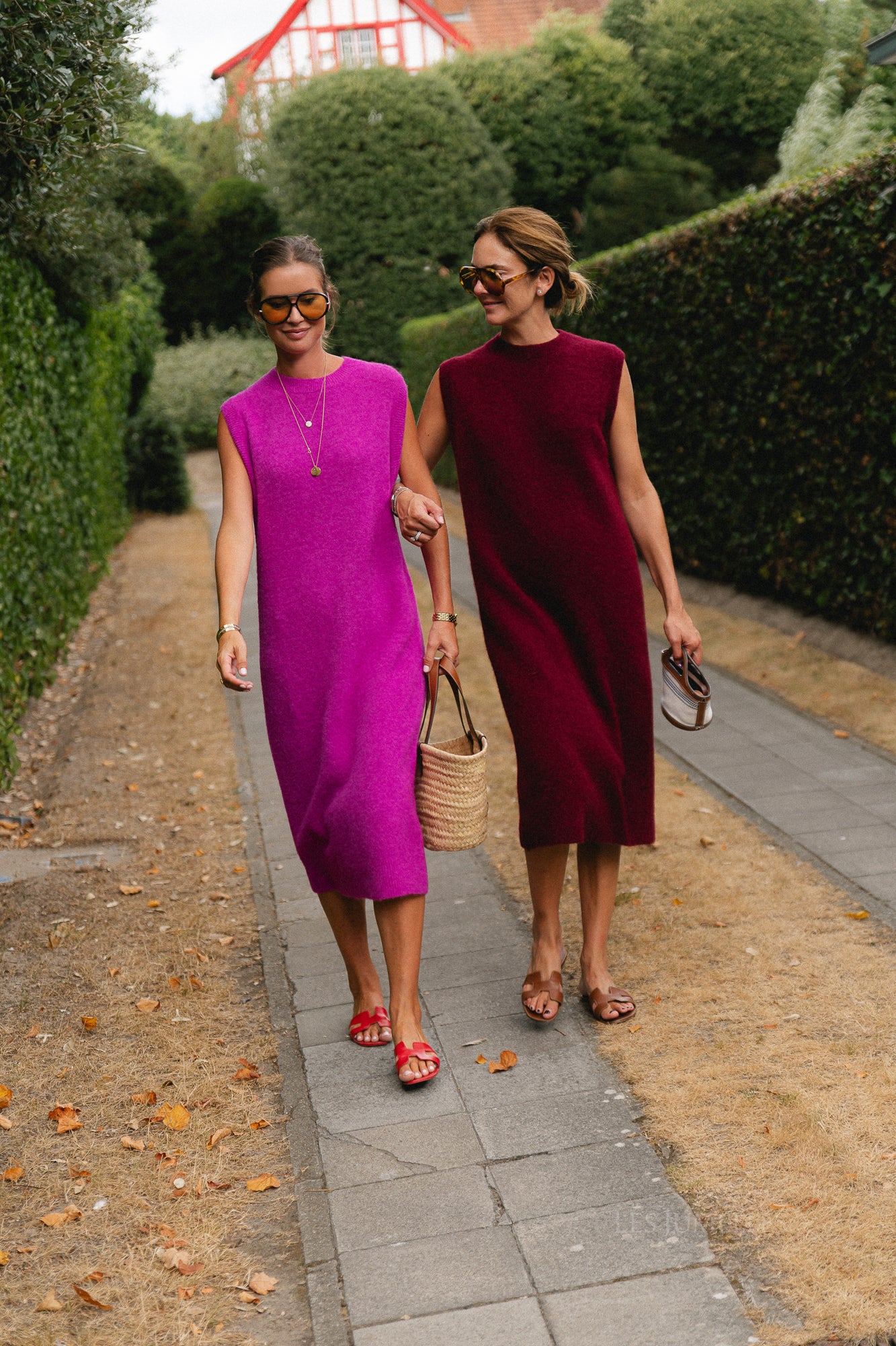 Reza sleeveless dress purple