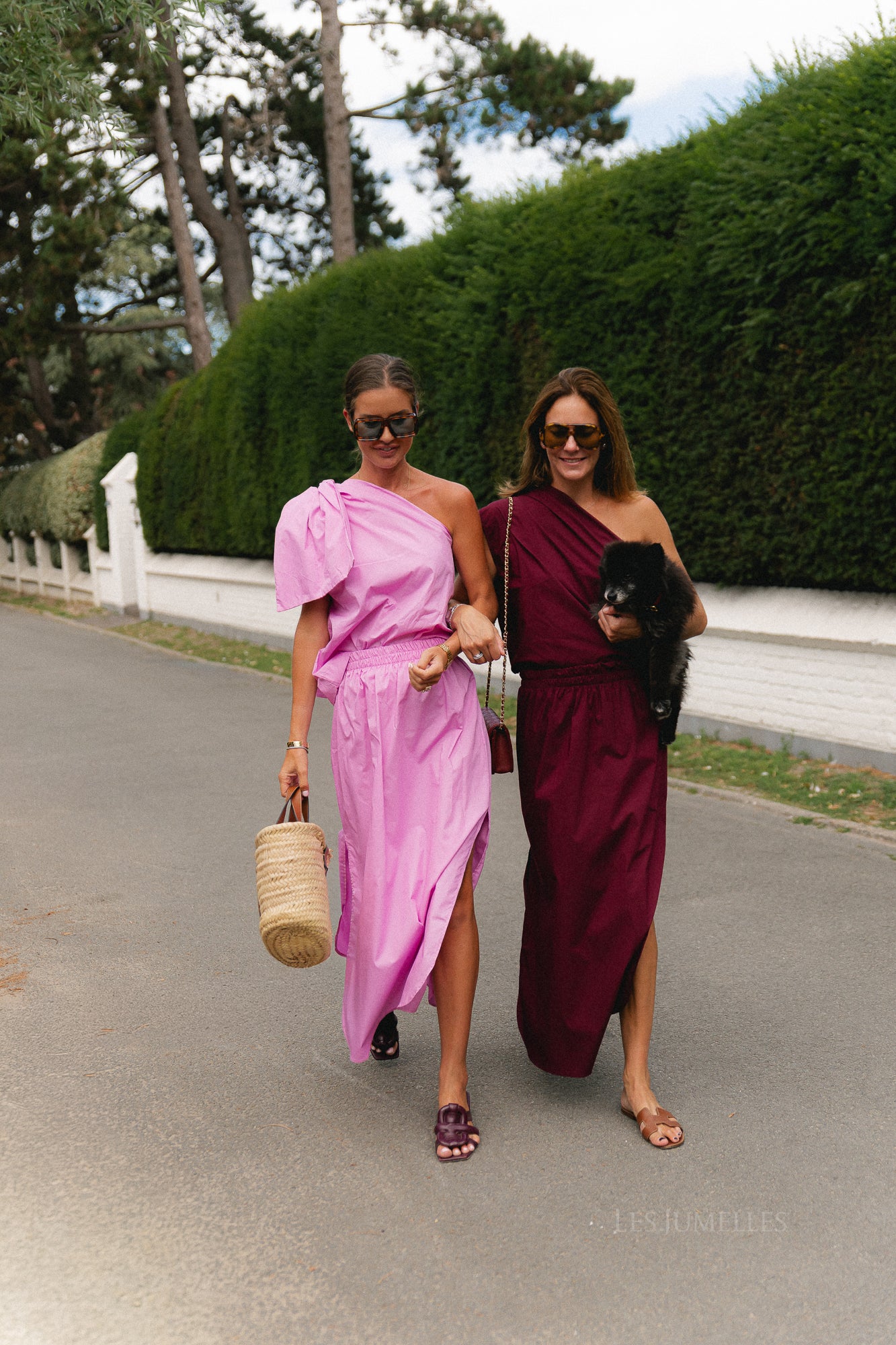 Emmilou maxi skirt burgundy