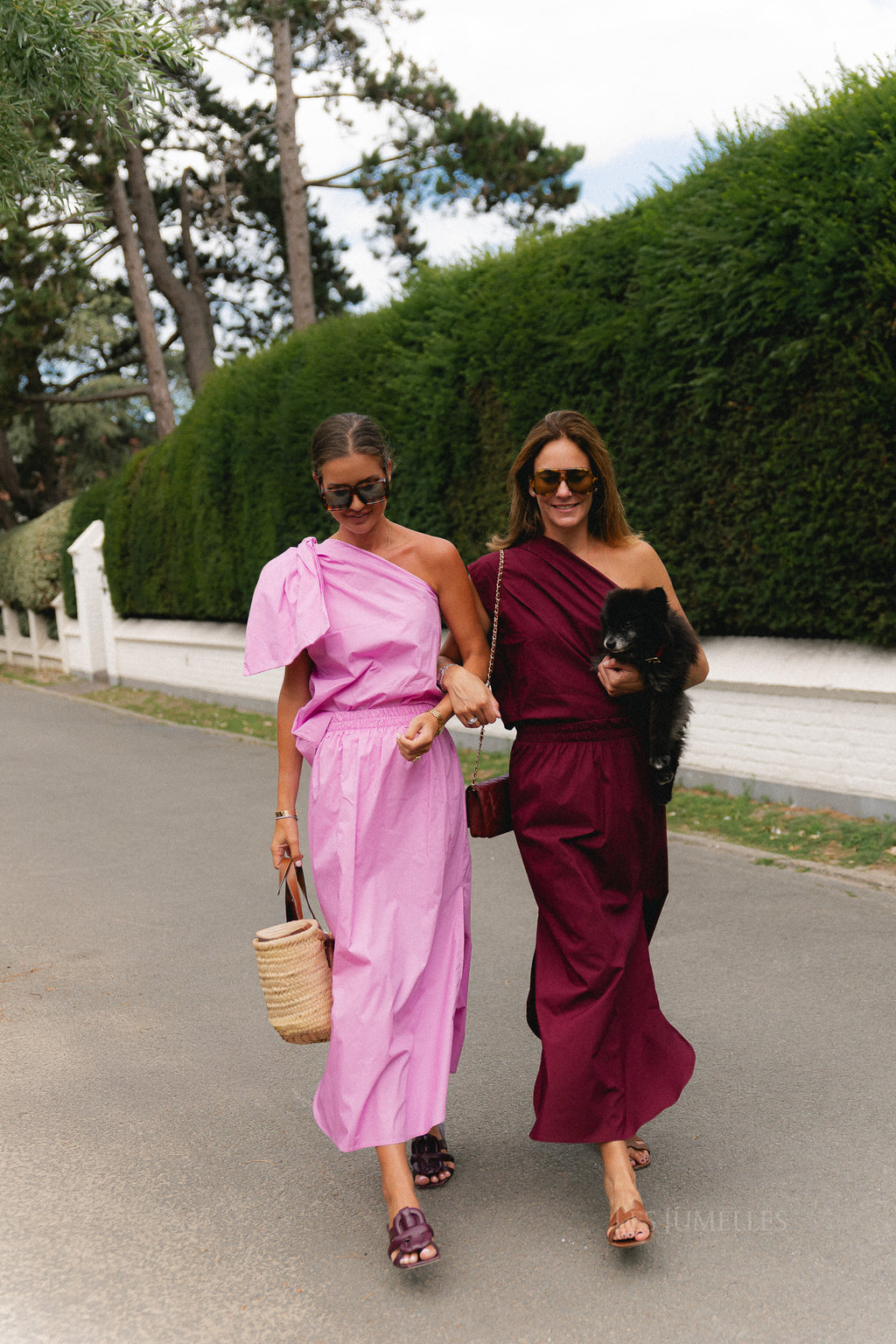 Emmilou maxi skirt orchid