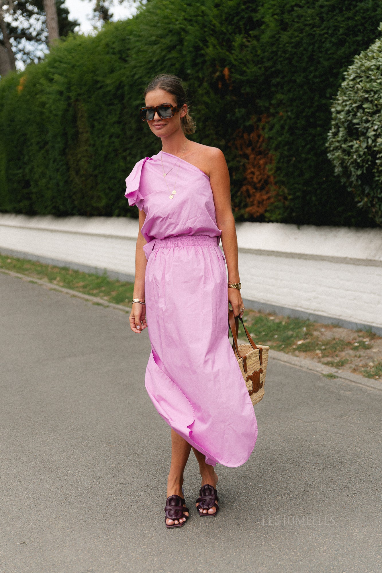 Emmilou maxi skirt orchid